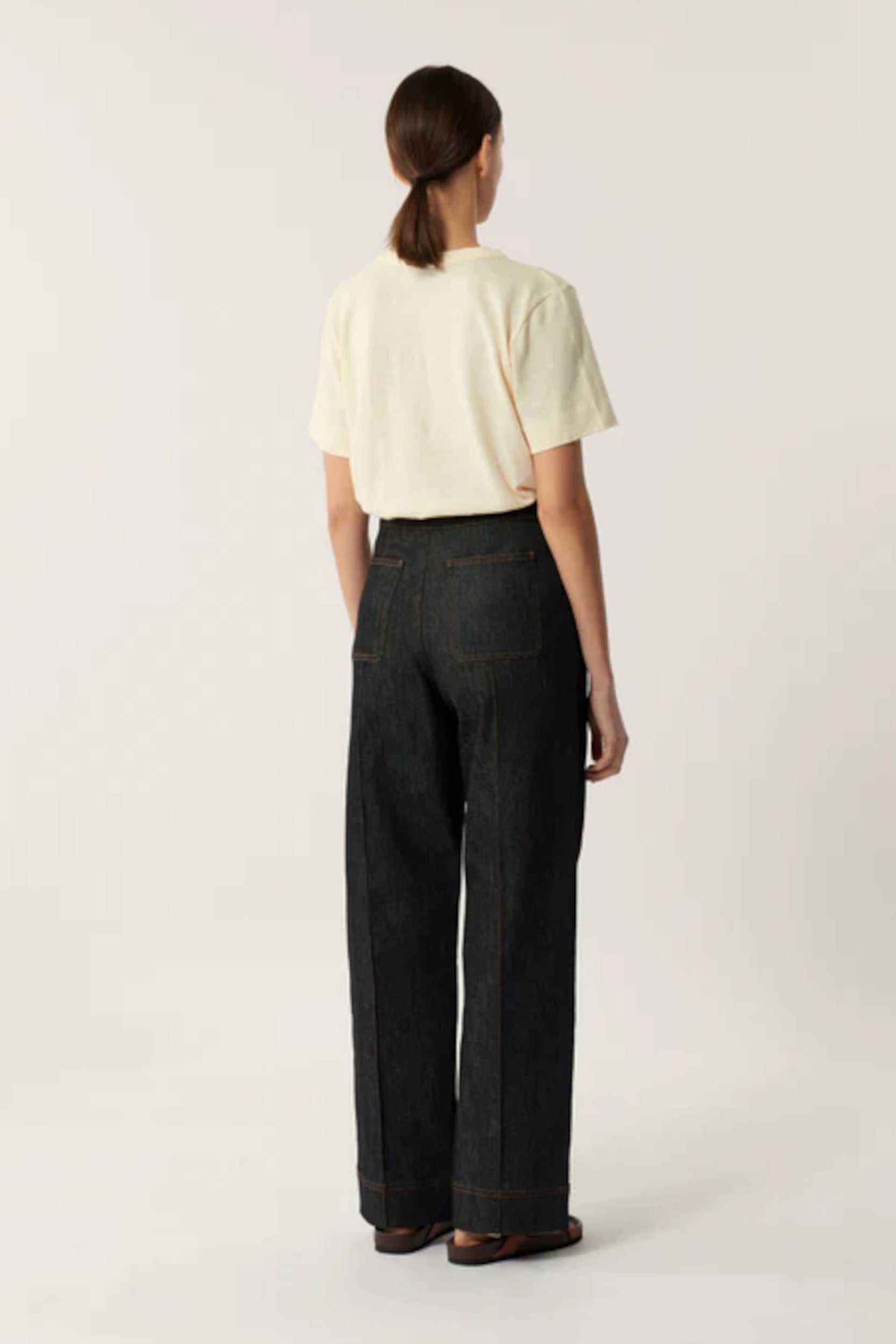 Harry Pants Denim Brut Black