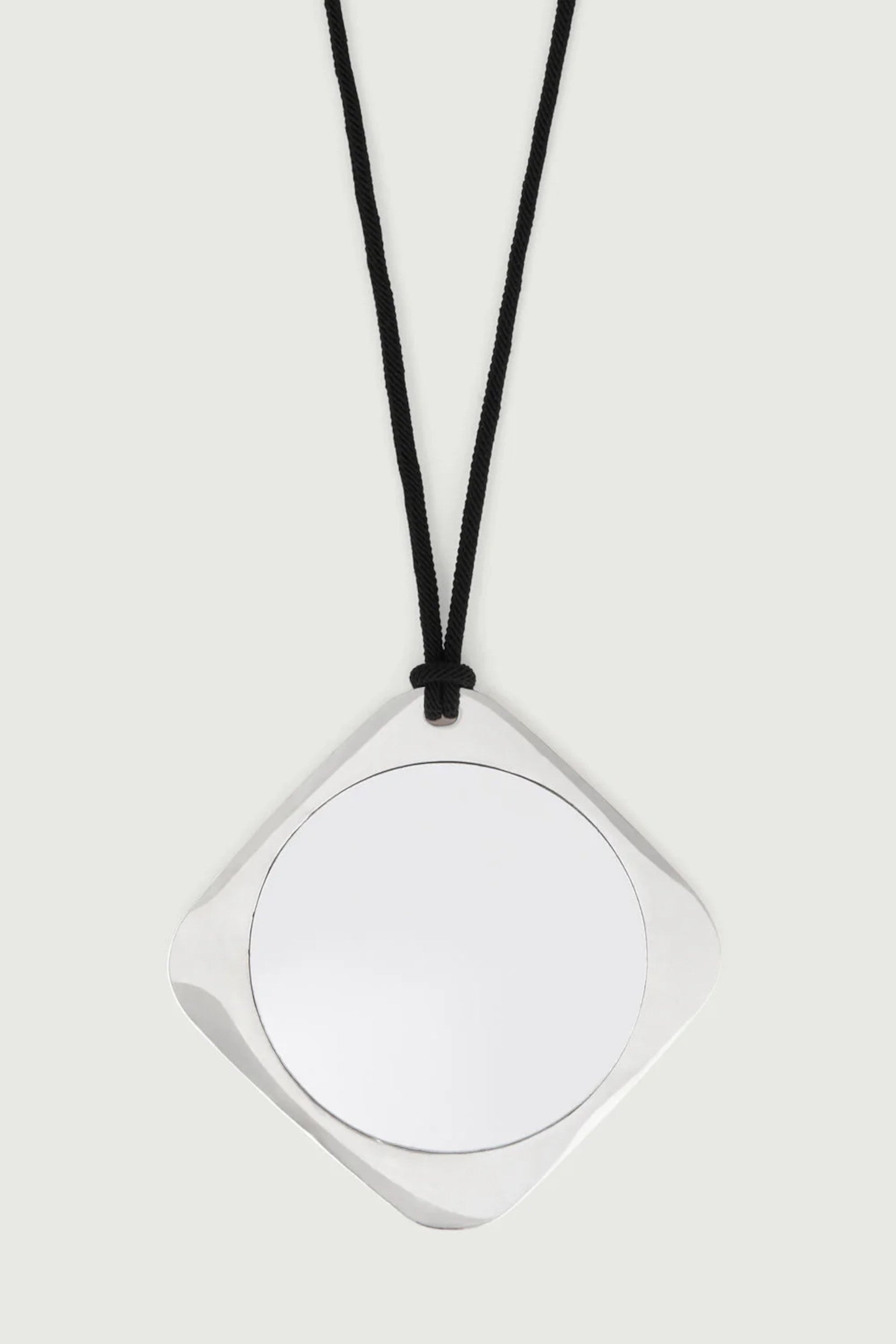 Mirror Necklace Silver