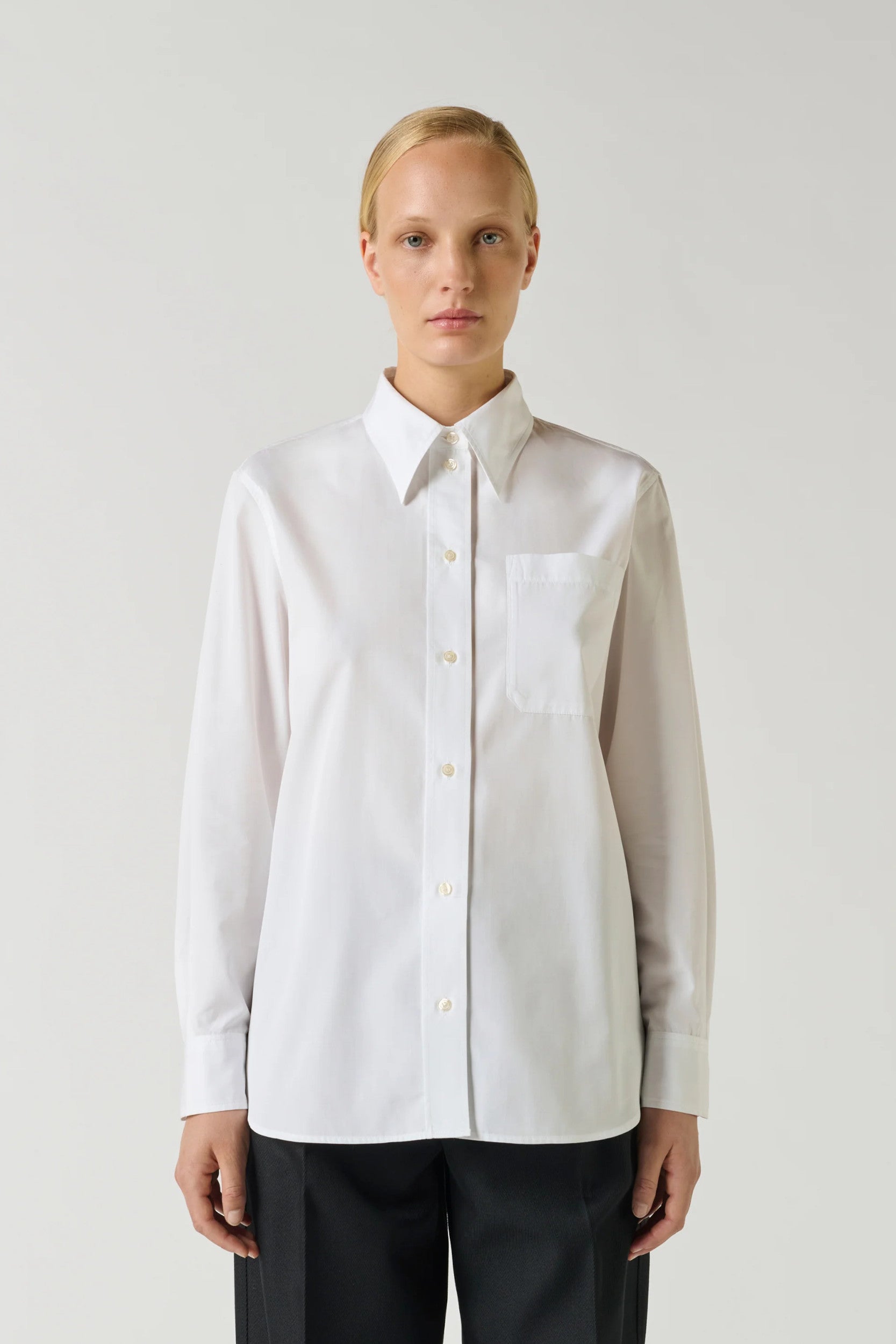 Saphir Shirt White
