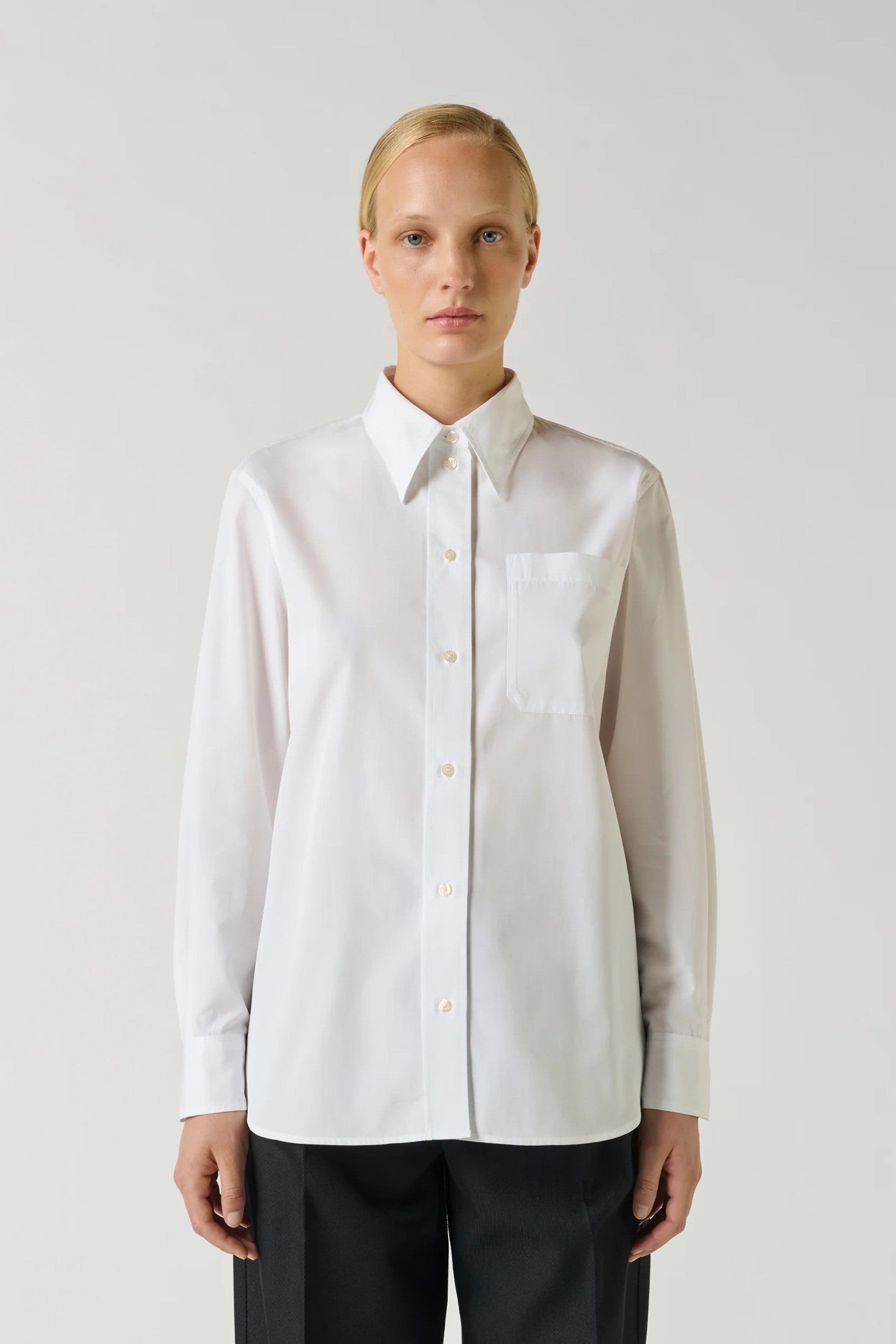 Saphir Shirt White