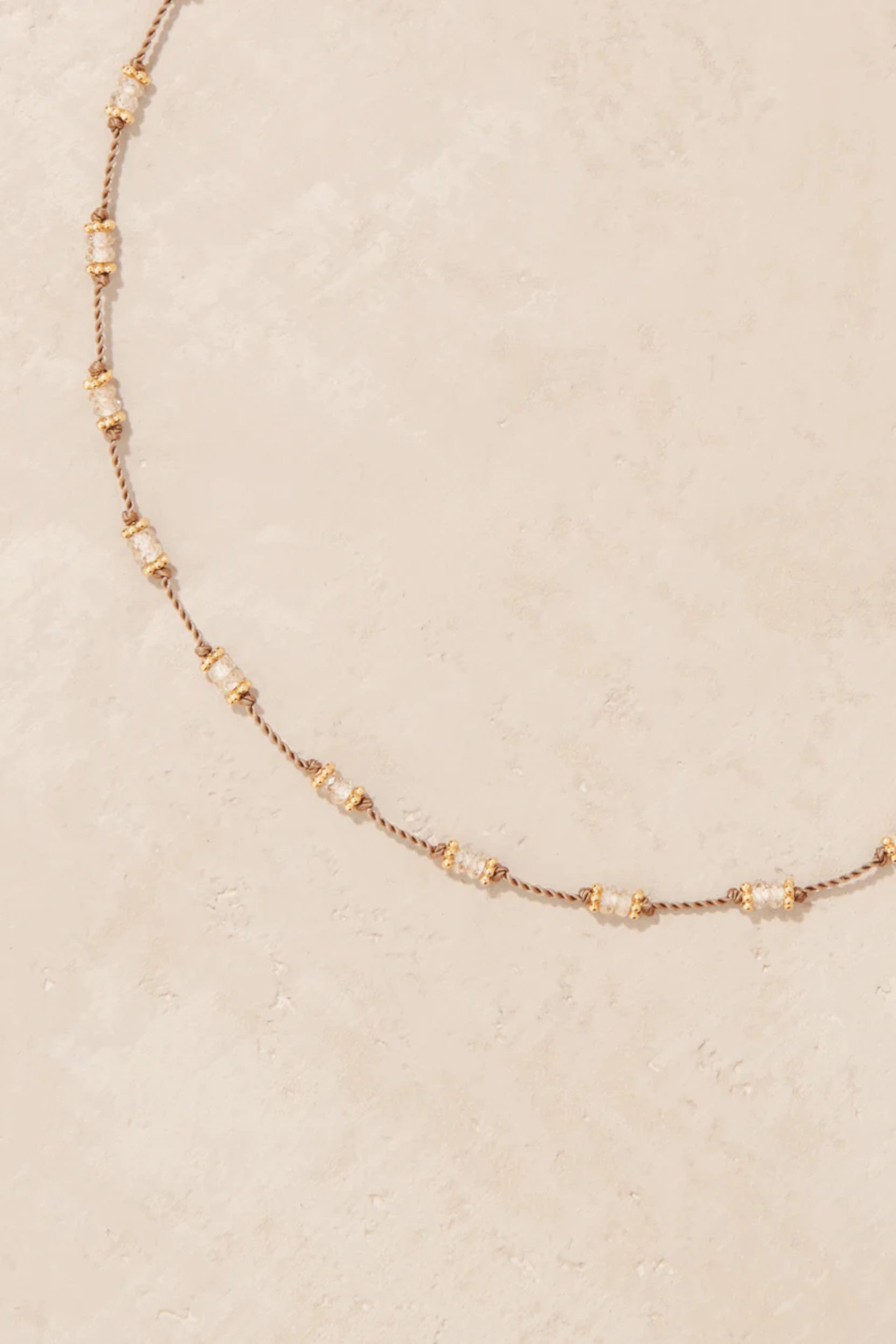 Tiare Collier Zircon Naturel — Tityaravy, vue 2