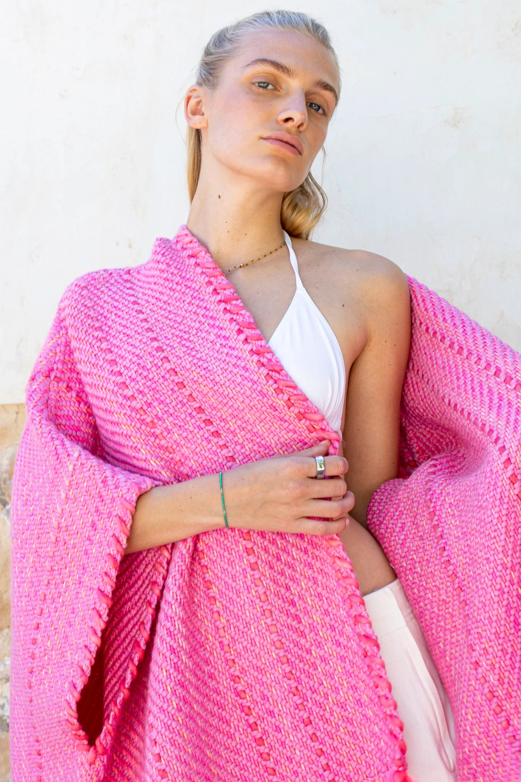 Bella Cardigan Flamingo