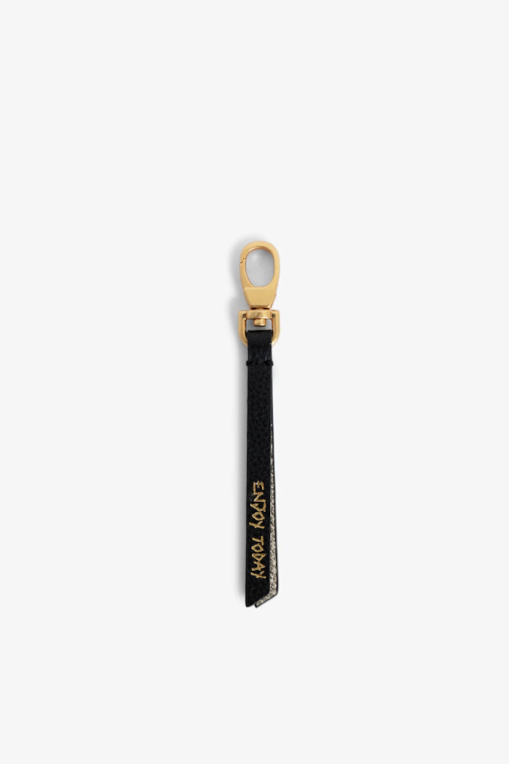 Keyring Love Link Key Chain Black Gold