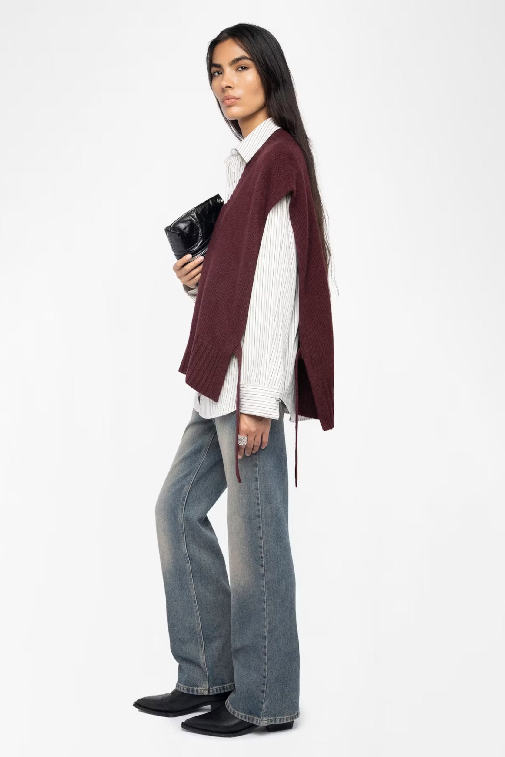 Maddy Sweater Burgundy