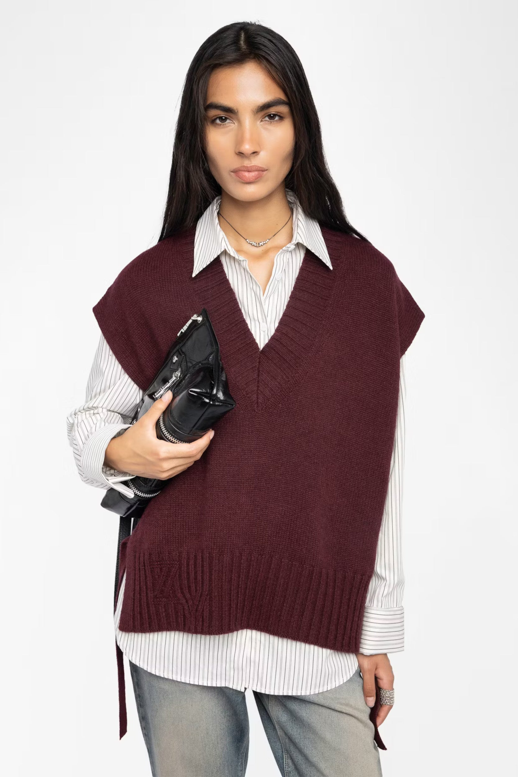 Maddy Sweater Burgundy