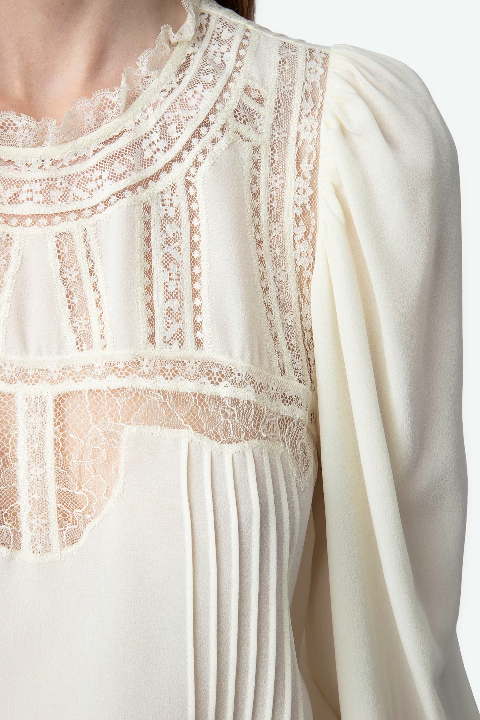 Thena Cdc Lace Shirt Flake