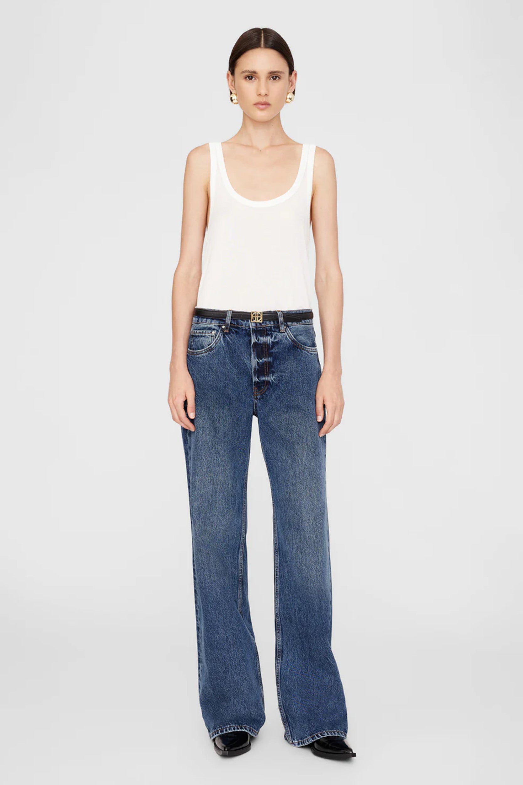 Hugh Jean Dark Indigo