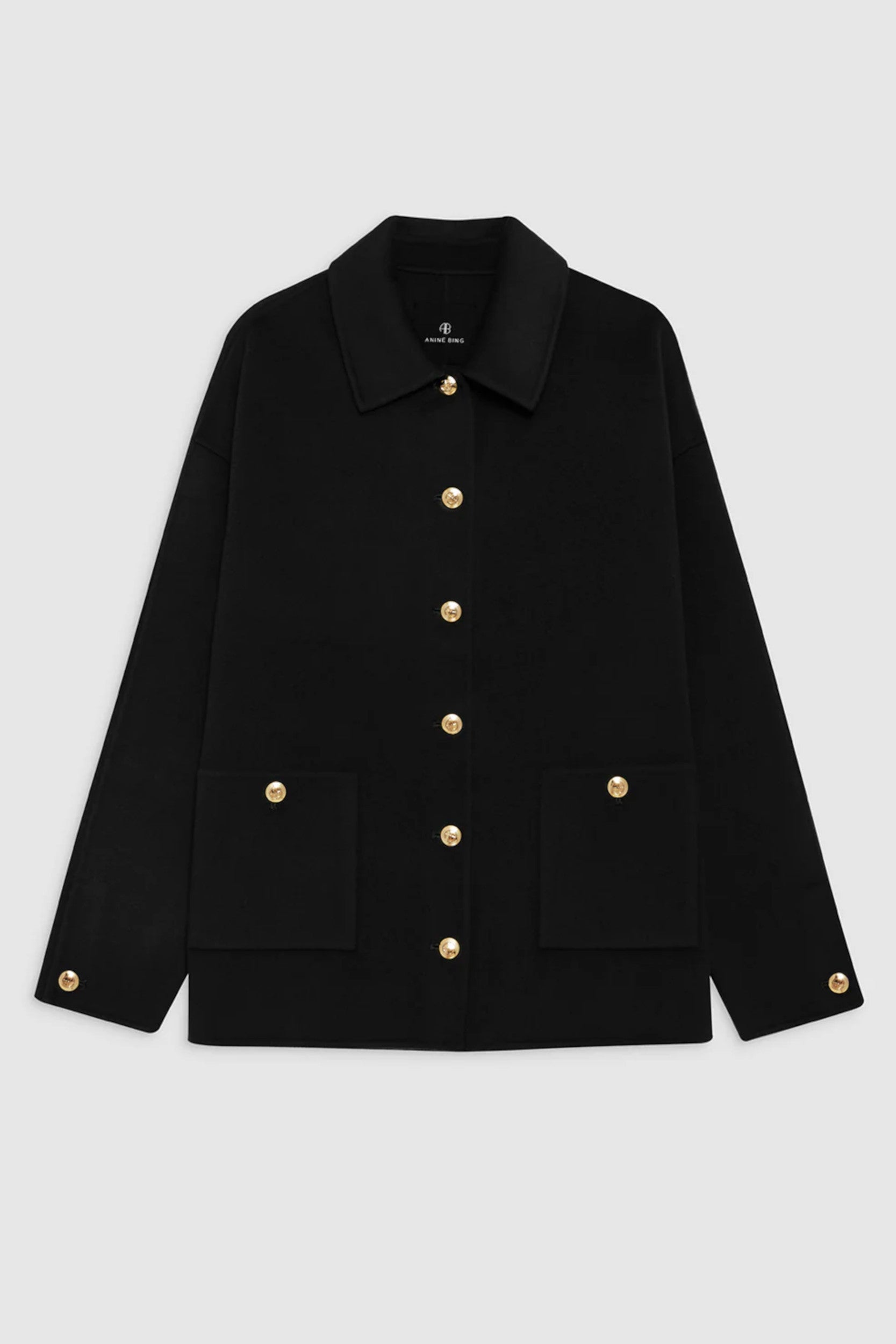 Luca Jacket Black Cashmere Blend