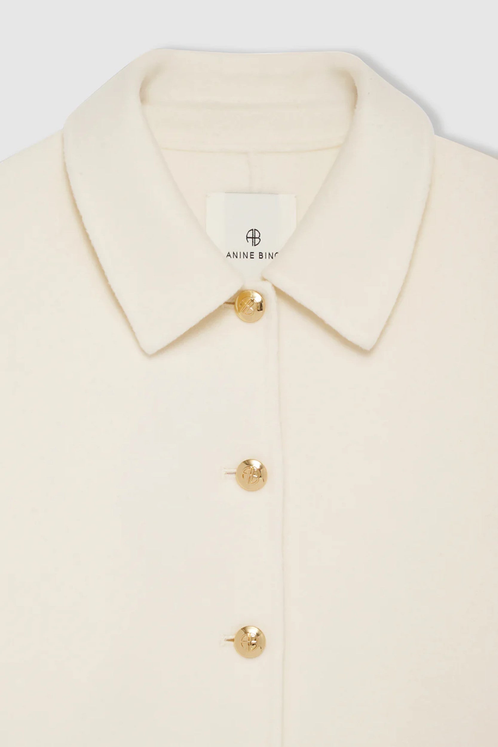 Luca Jacket Ivory Cashmere Blend