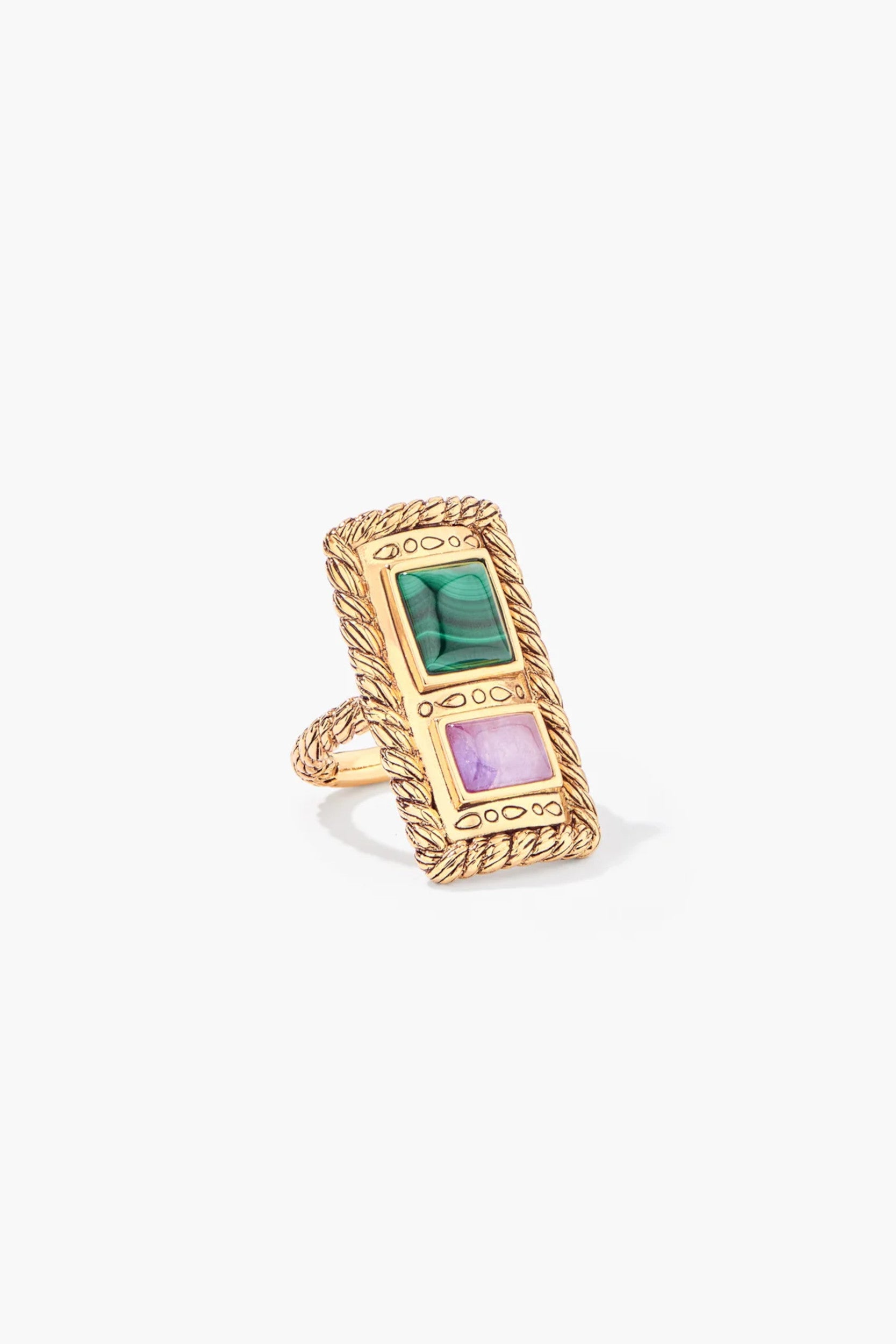 Bague Malli jade malachite