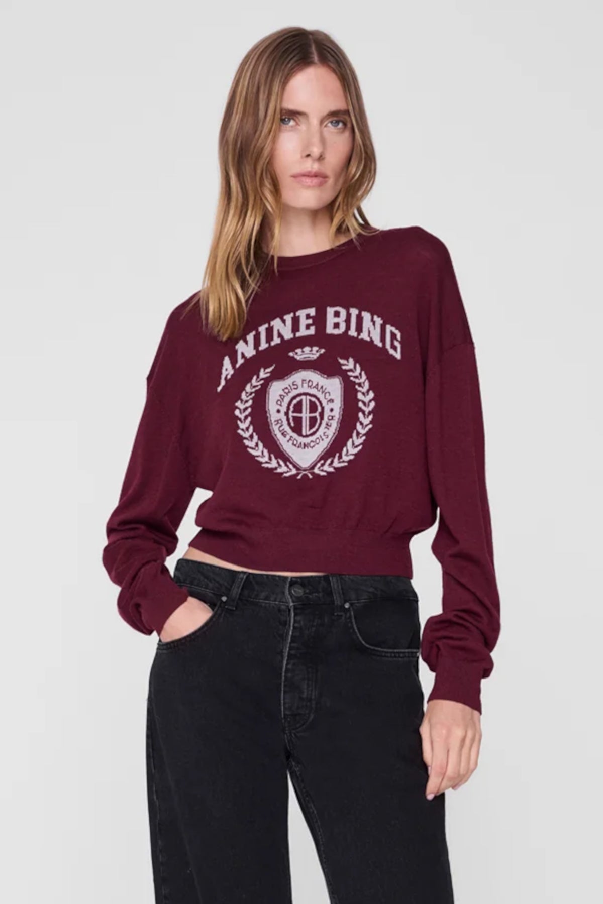 Mia Pull Bordeaux