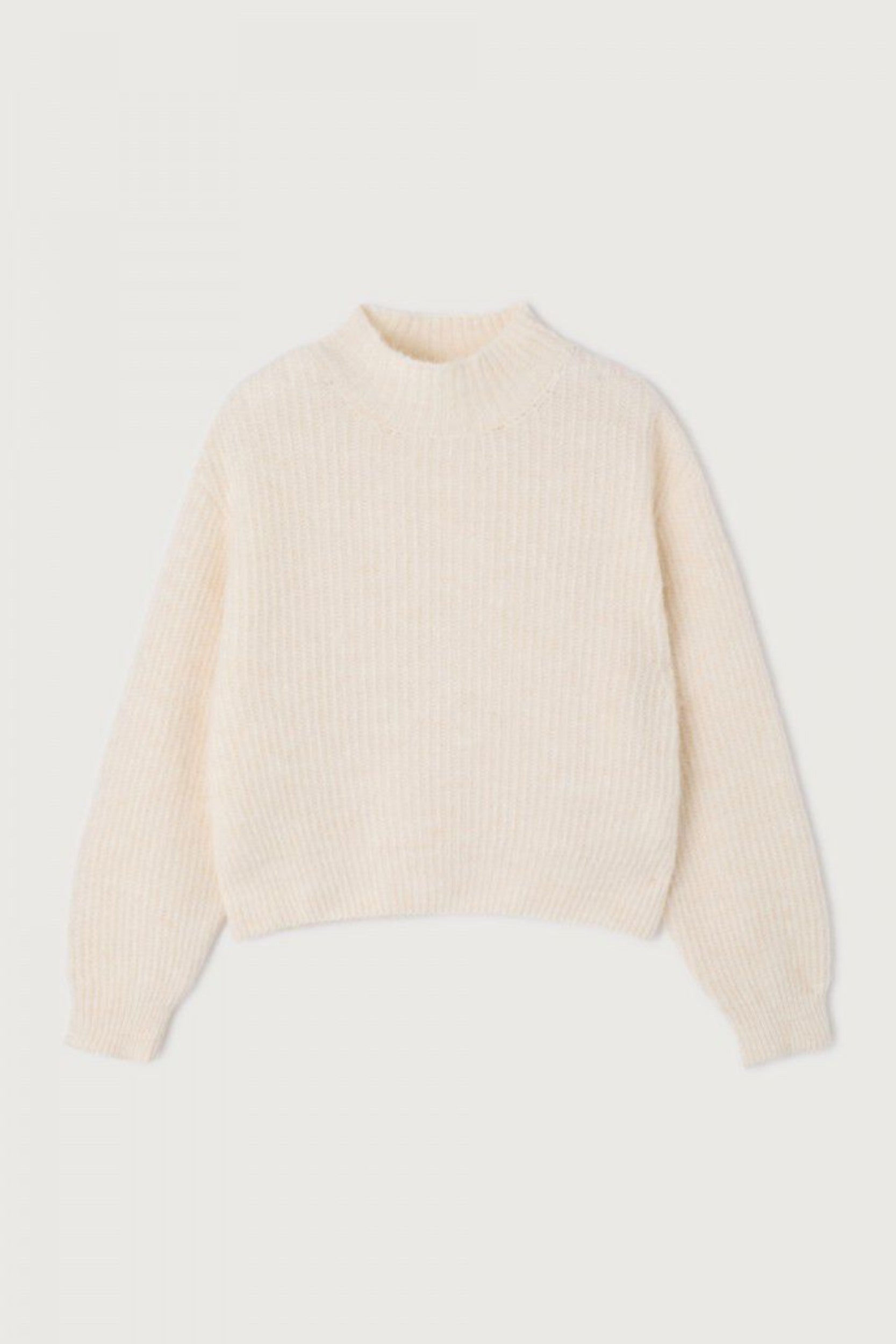 East18qh25 Sweater Nacre Mottled