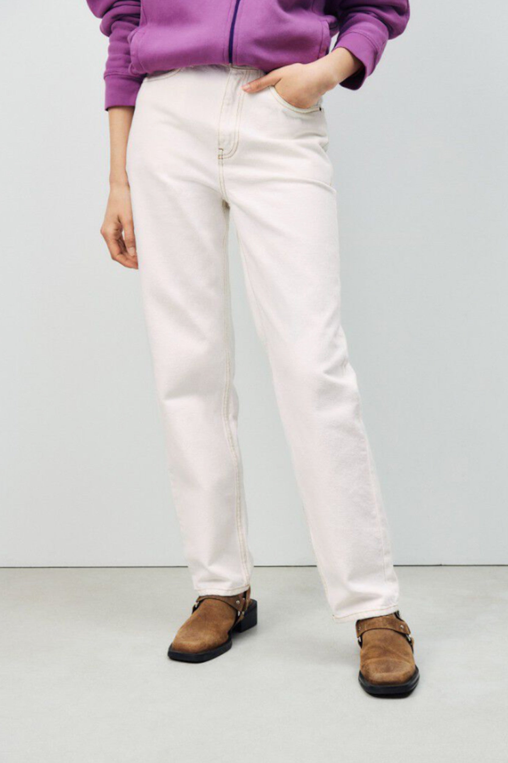 Joz11a Trousers Off White