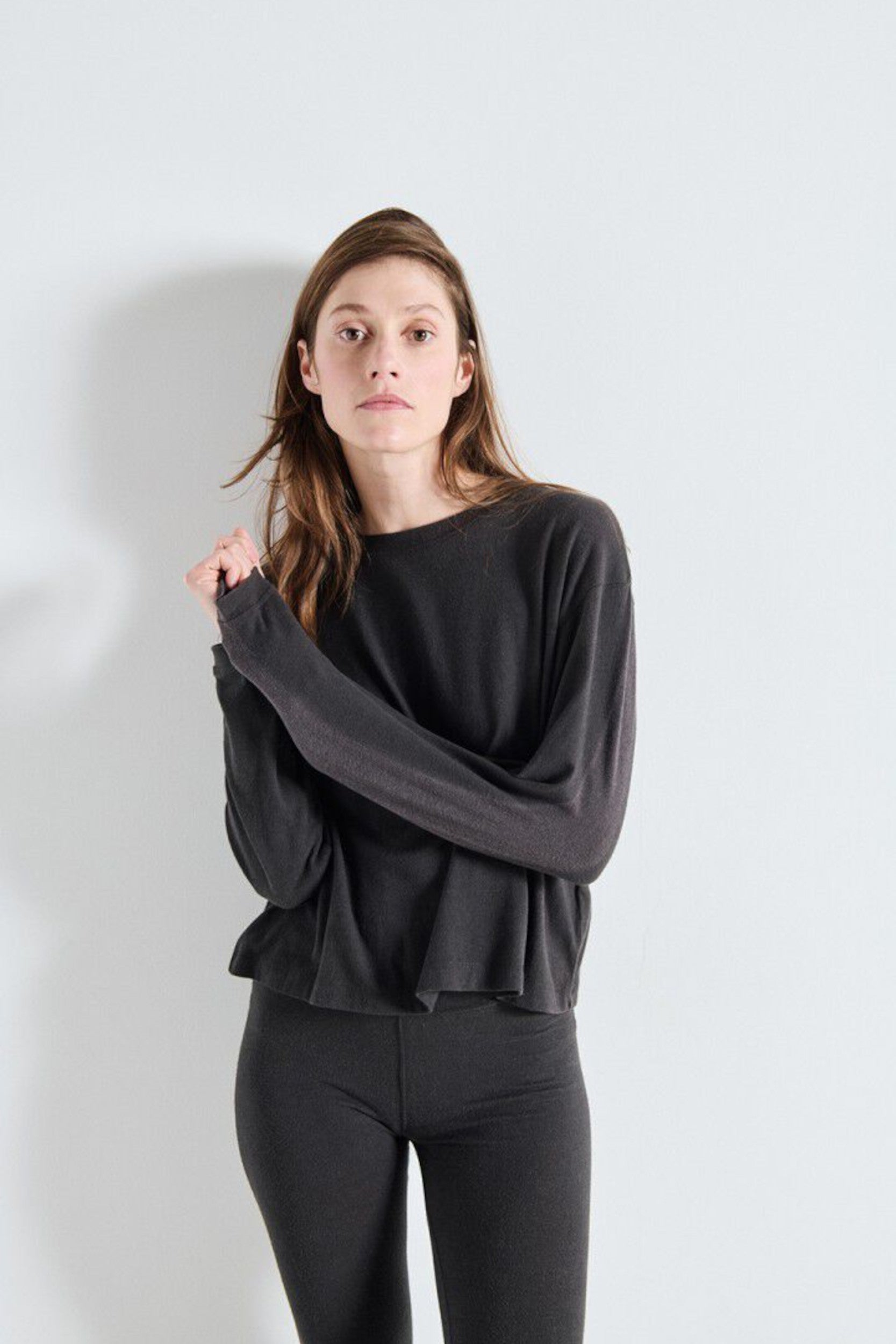Ypa02bh25 T-Shirt Carbone Mottled