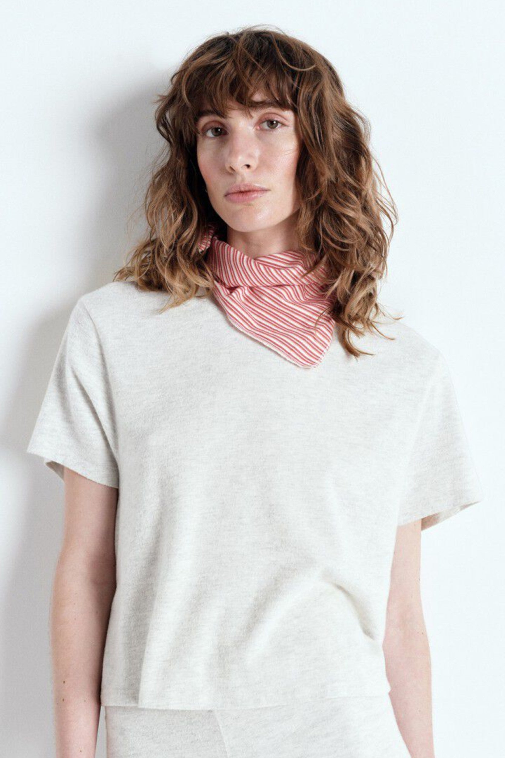 Ypa02gh25 T-Shirt Grey Mottled