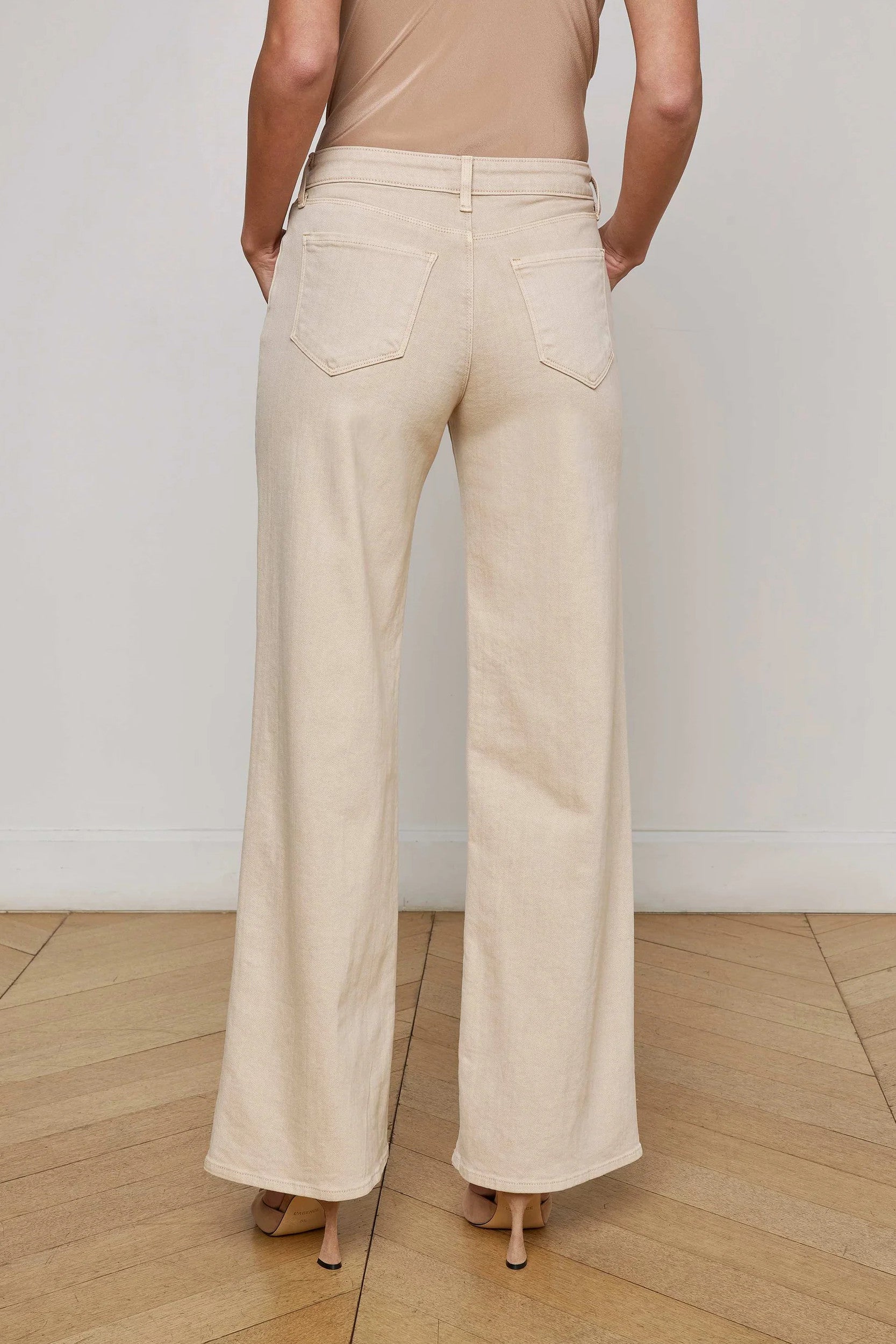 Alicent Wide Leg Pants Biscuit