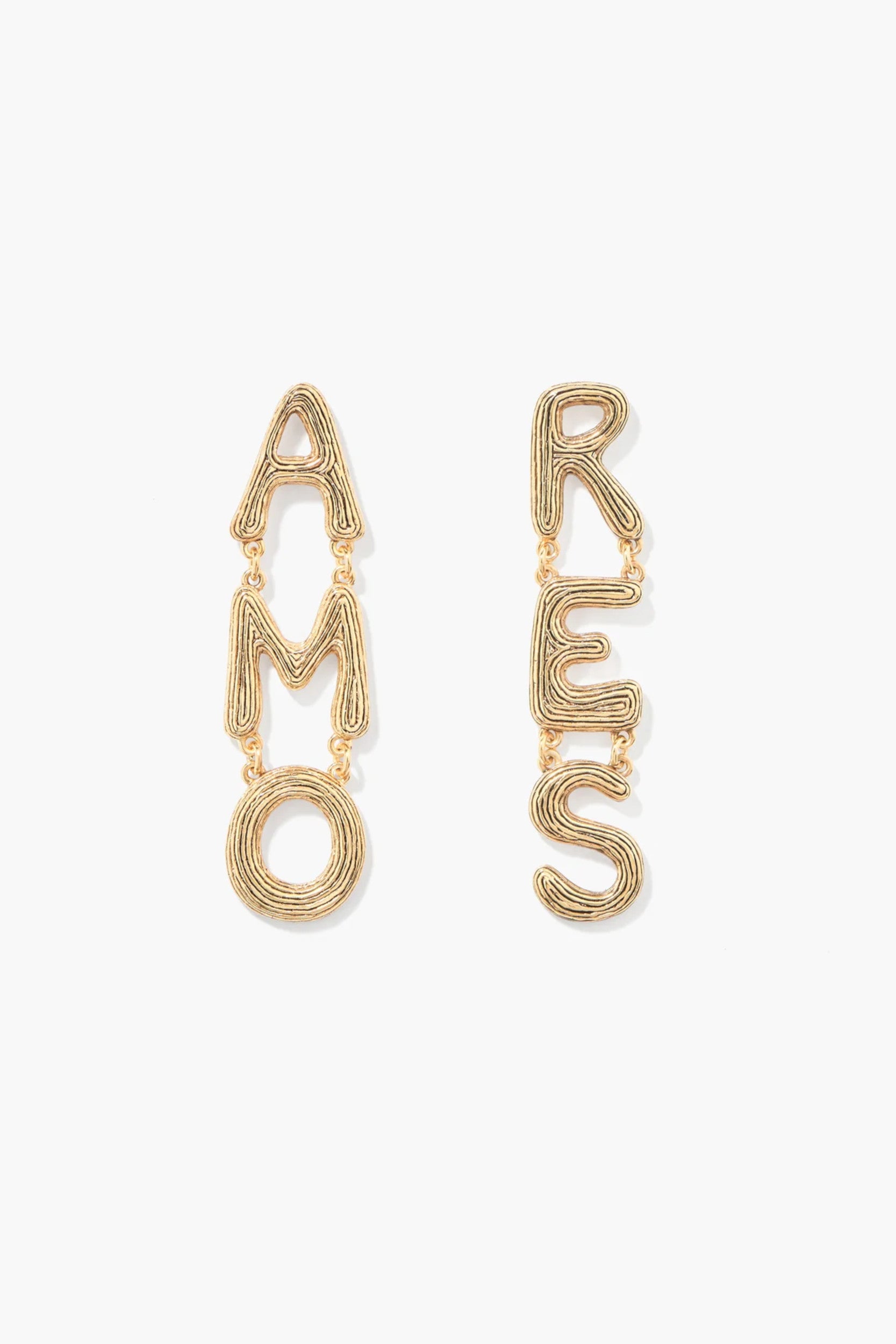 Amaite Earring Metal Gold