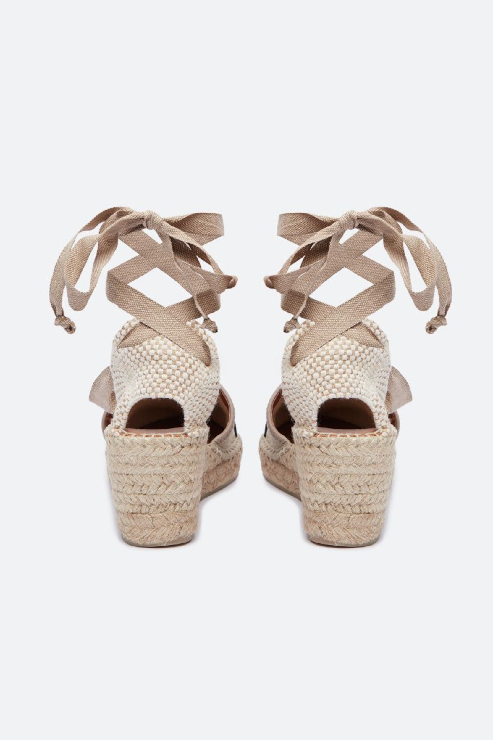 Parasol Shoes Lin Natural Black