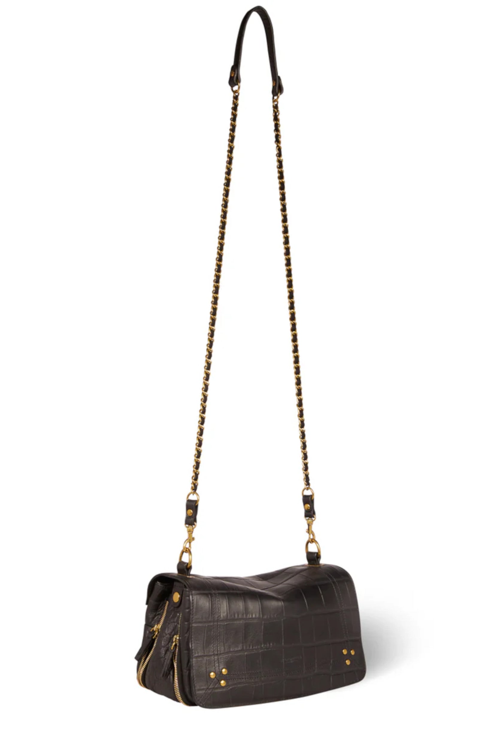 Bobi Bag Printed Black Croco