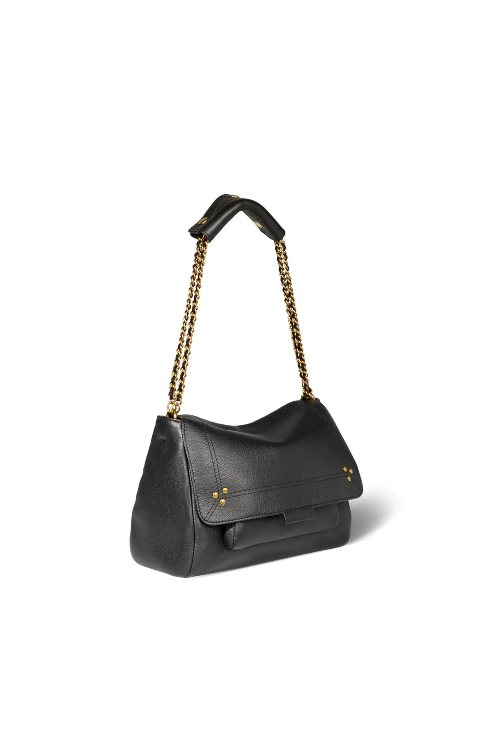 Lulu M Bag Black Brass