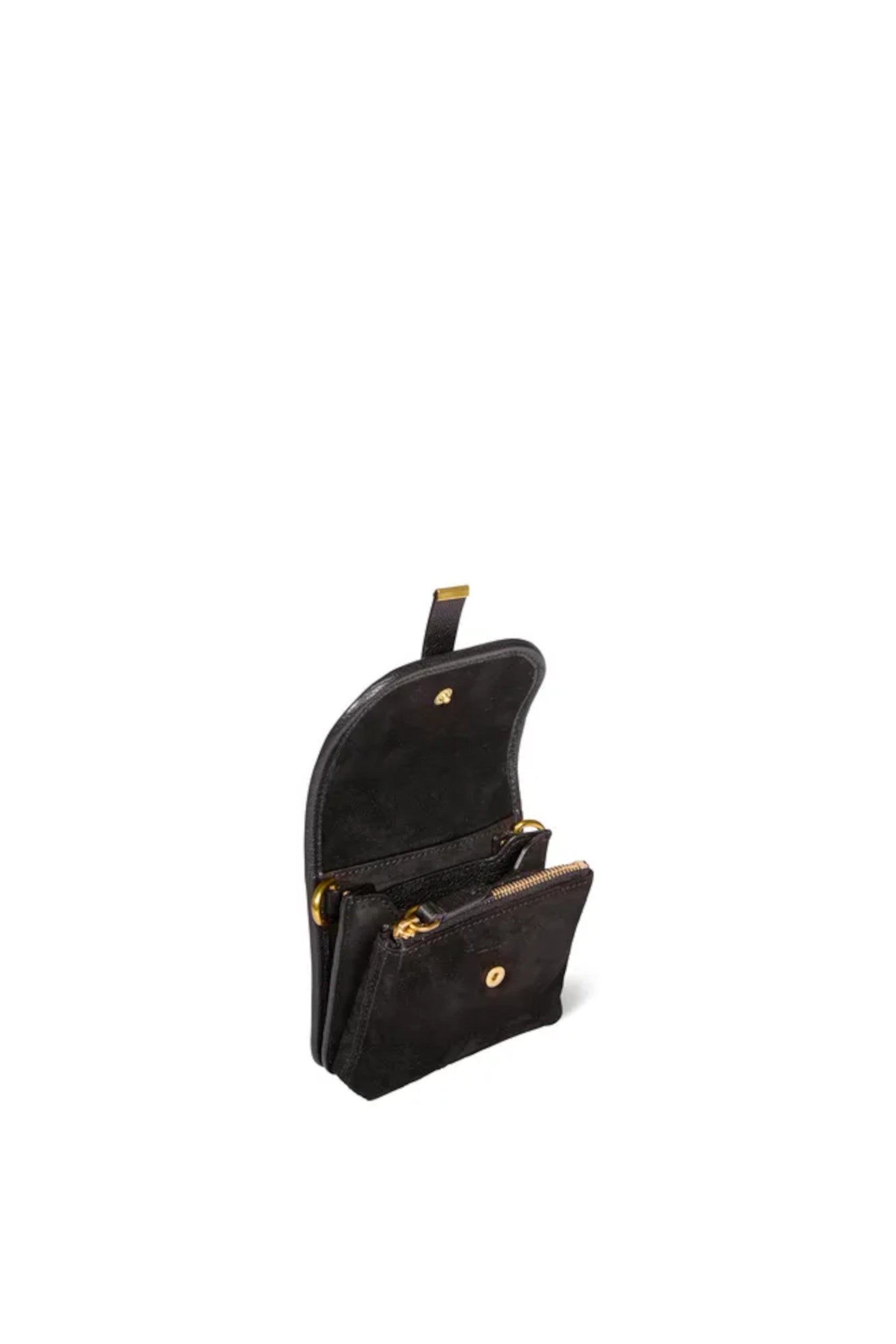 Portefeuille Stan PM daim noir