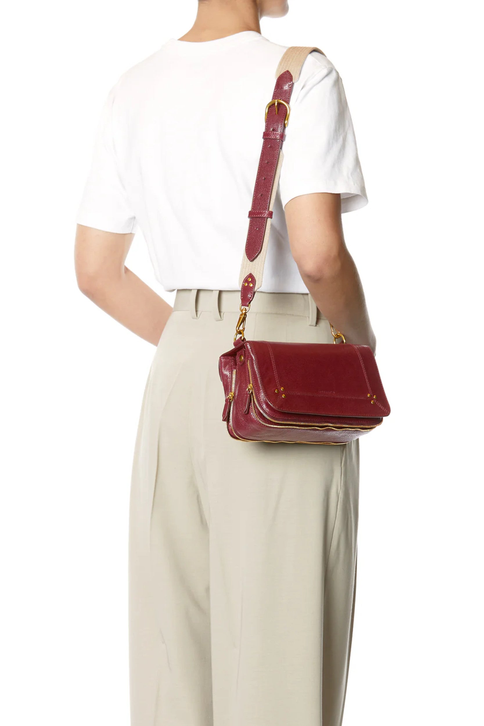 Large Strap Burgundy