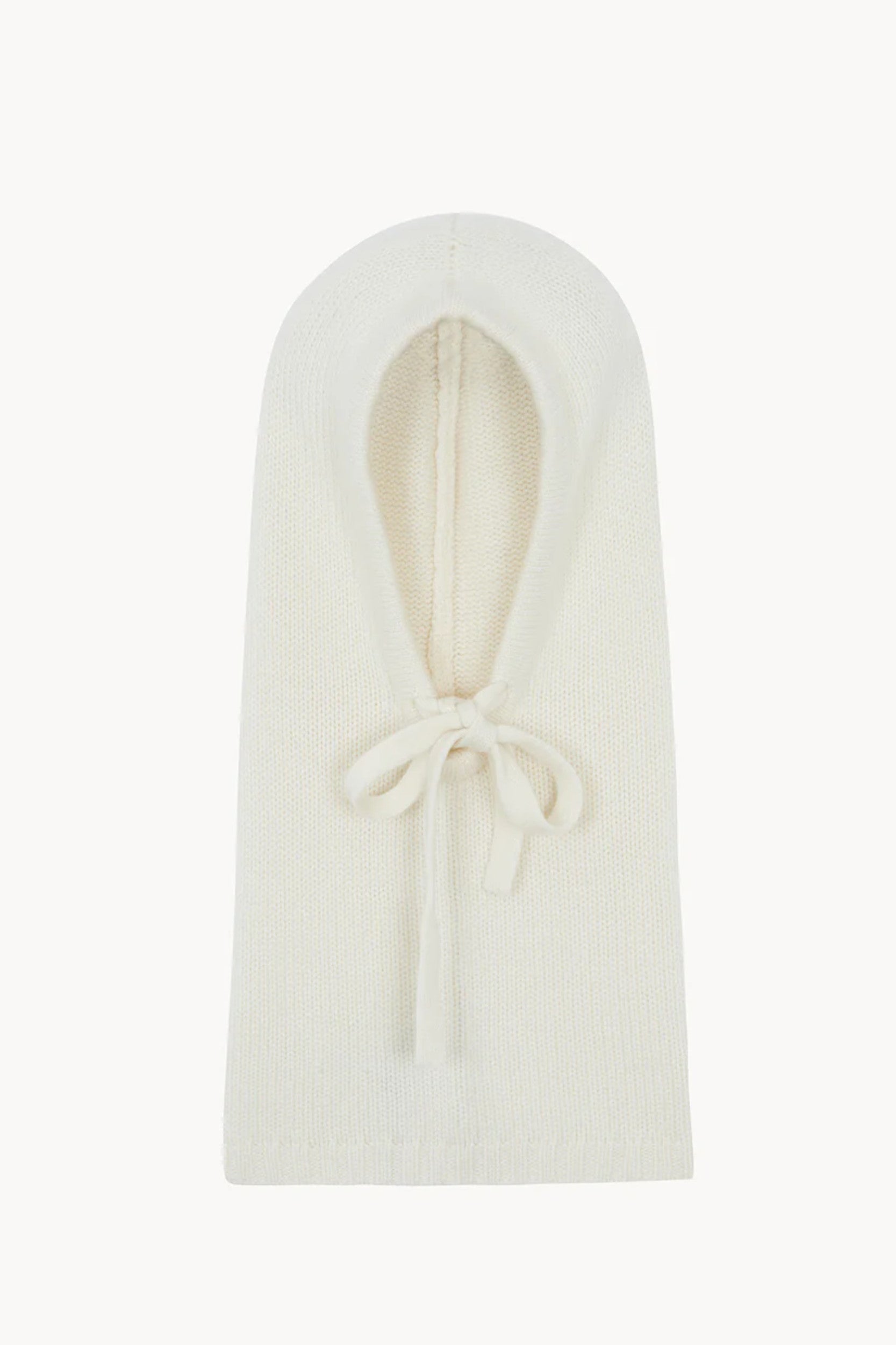 Sybel Jersey Hood White