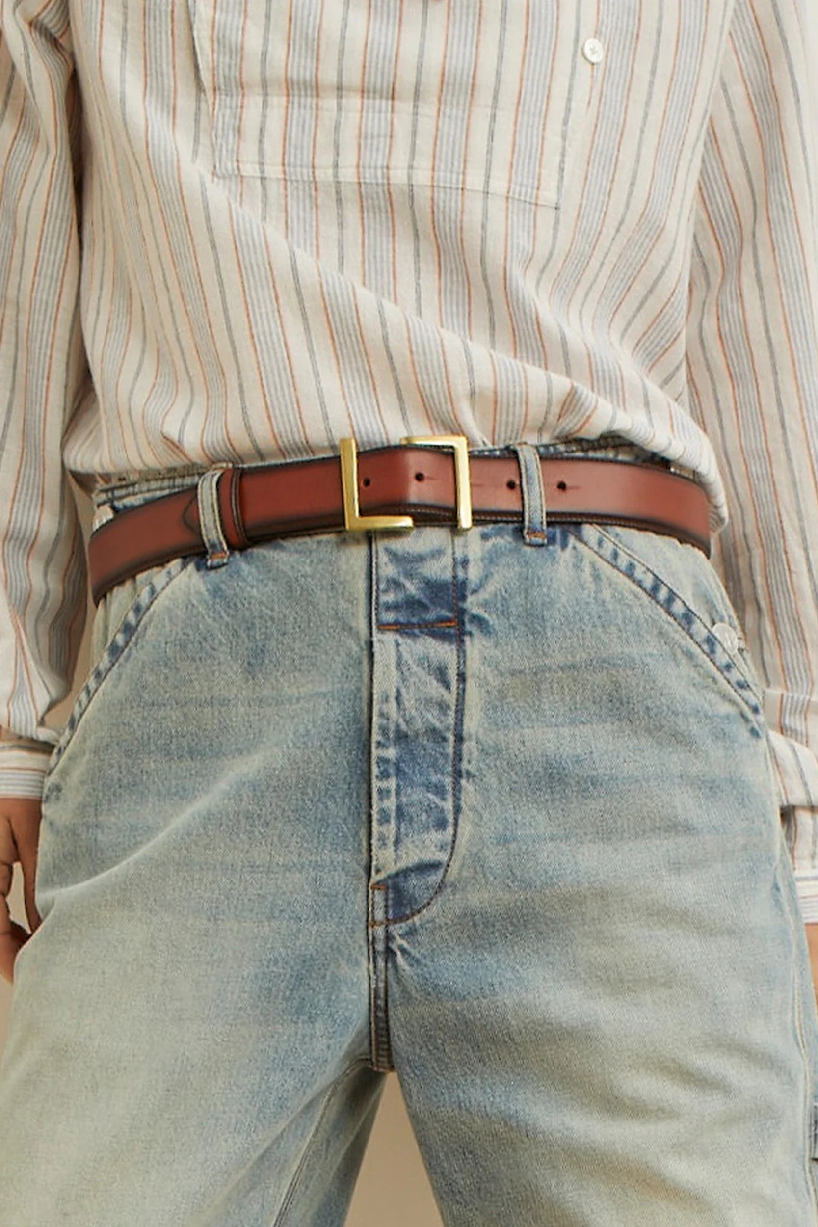 Ceinture Elle Marron