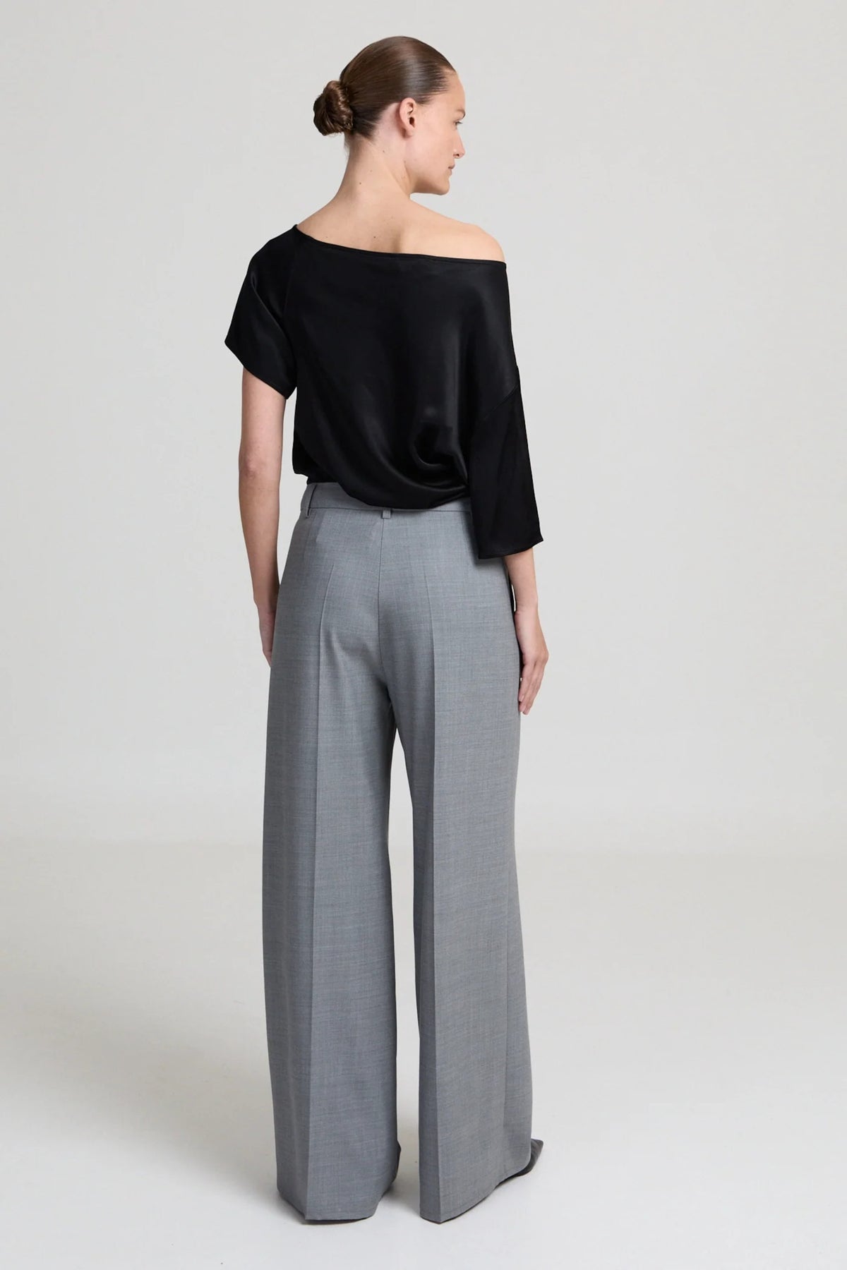 Camille Pant Grey Melange