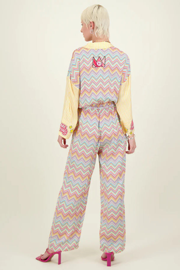 Margot Loose Fit Overall Jumpsuit Candy