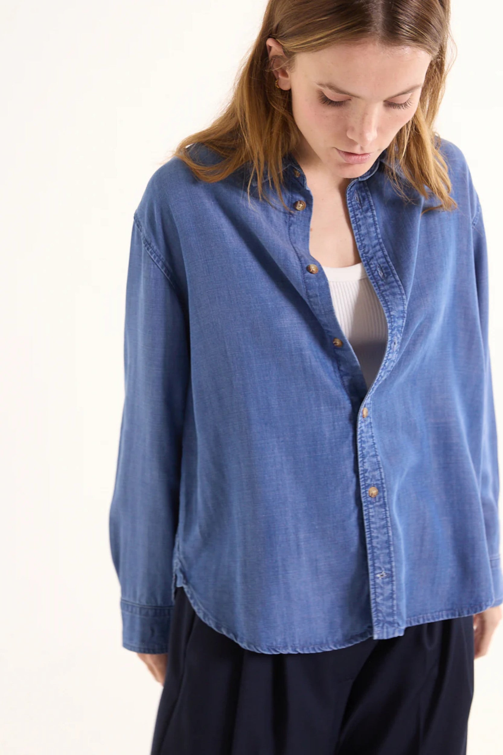 Chemise Maria Azur Indigo