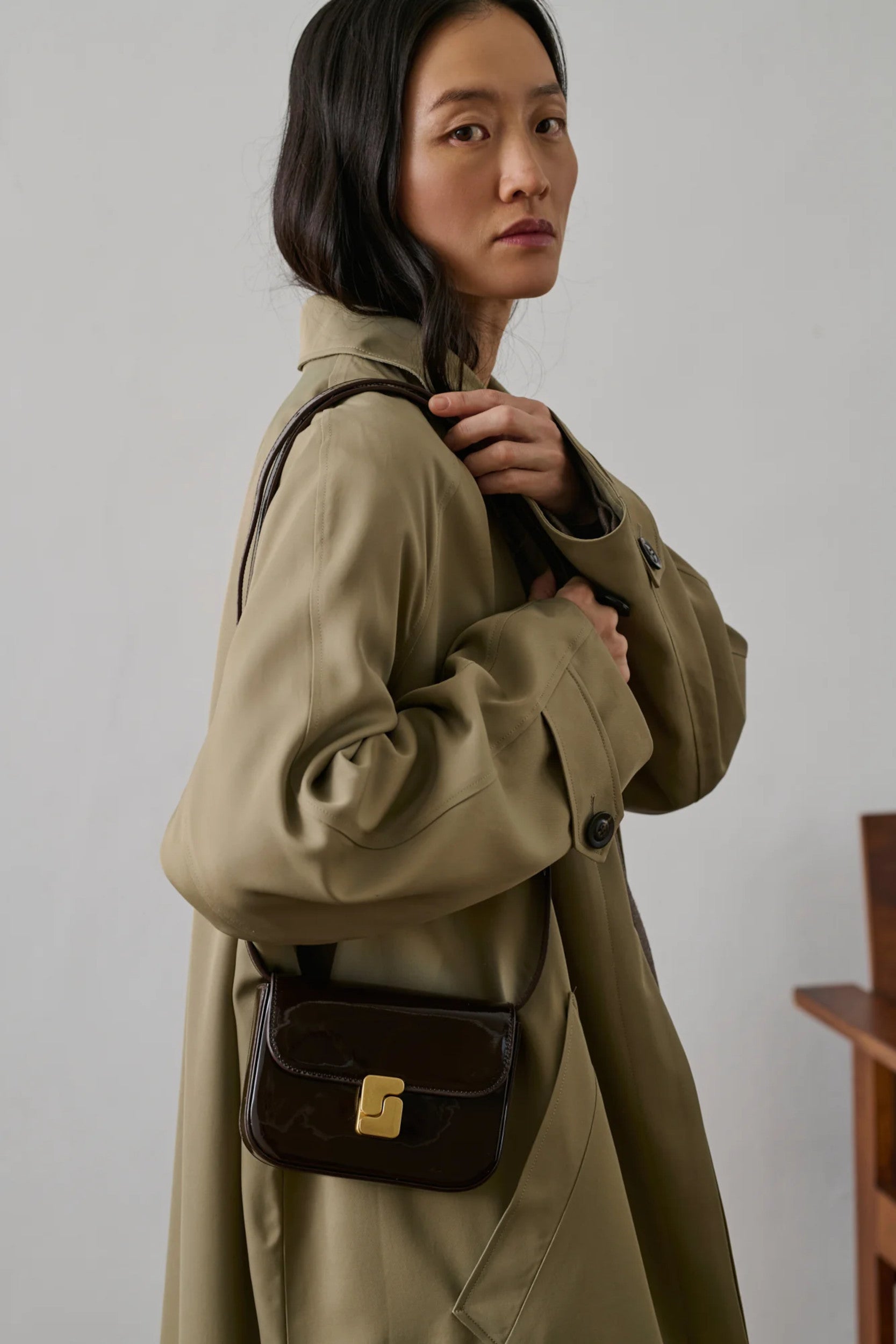 Bell Bag Dark Brown