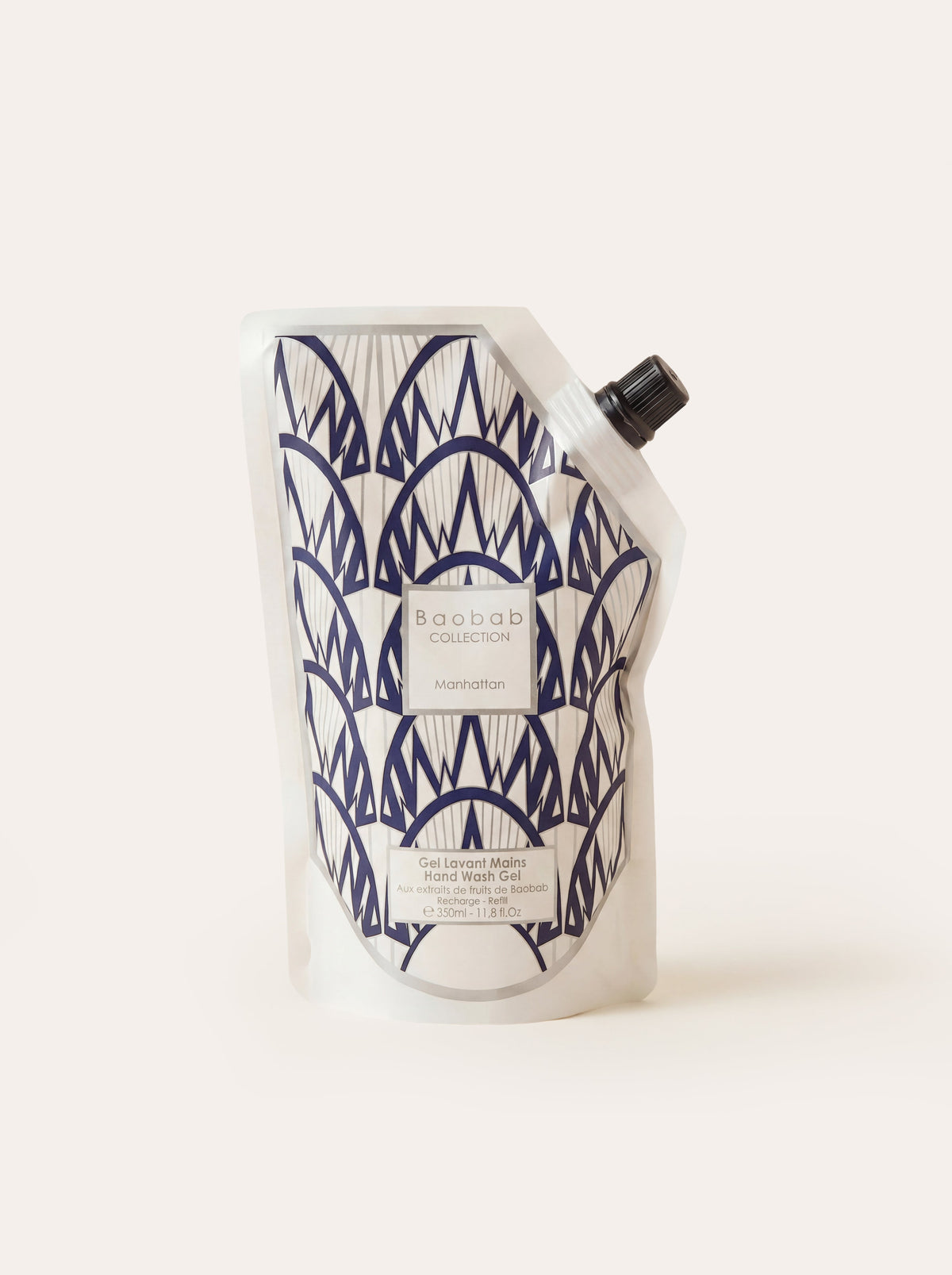 REFILL HAND WASH GEL MANHATTAN 350ML Baobab, vue 1