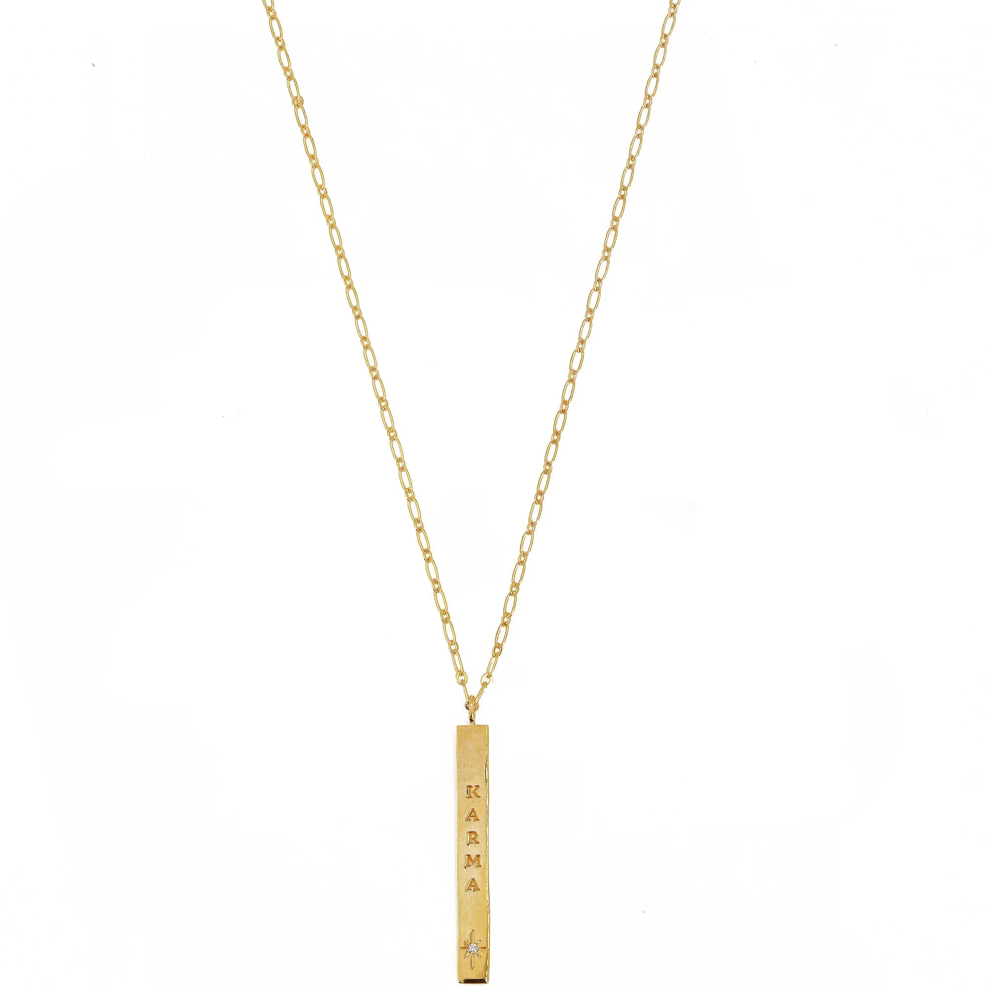 Mantra Necklace Karma