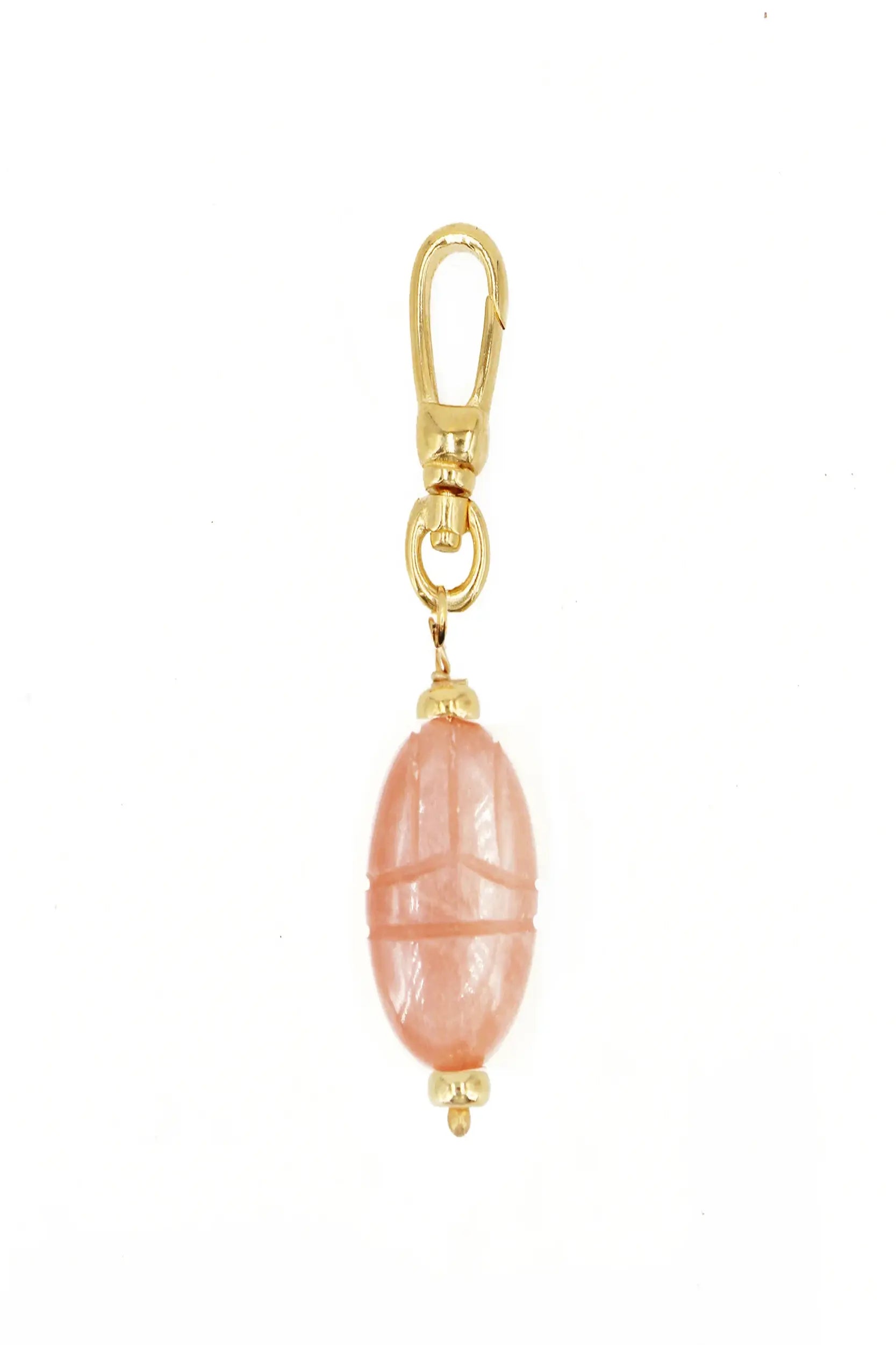 Scarabee Charms Pink Moonstone