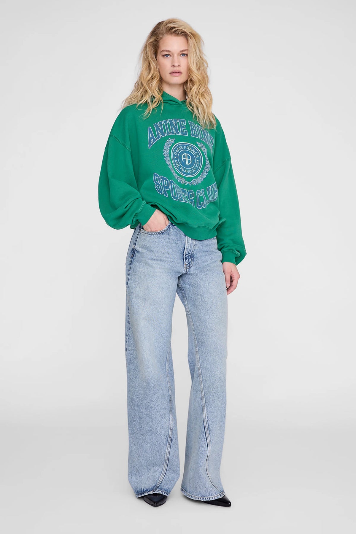 Harvey Sweat Vert Anine Bing, vue 1