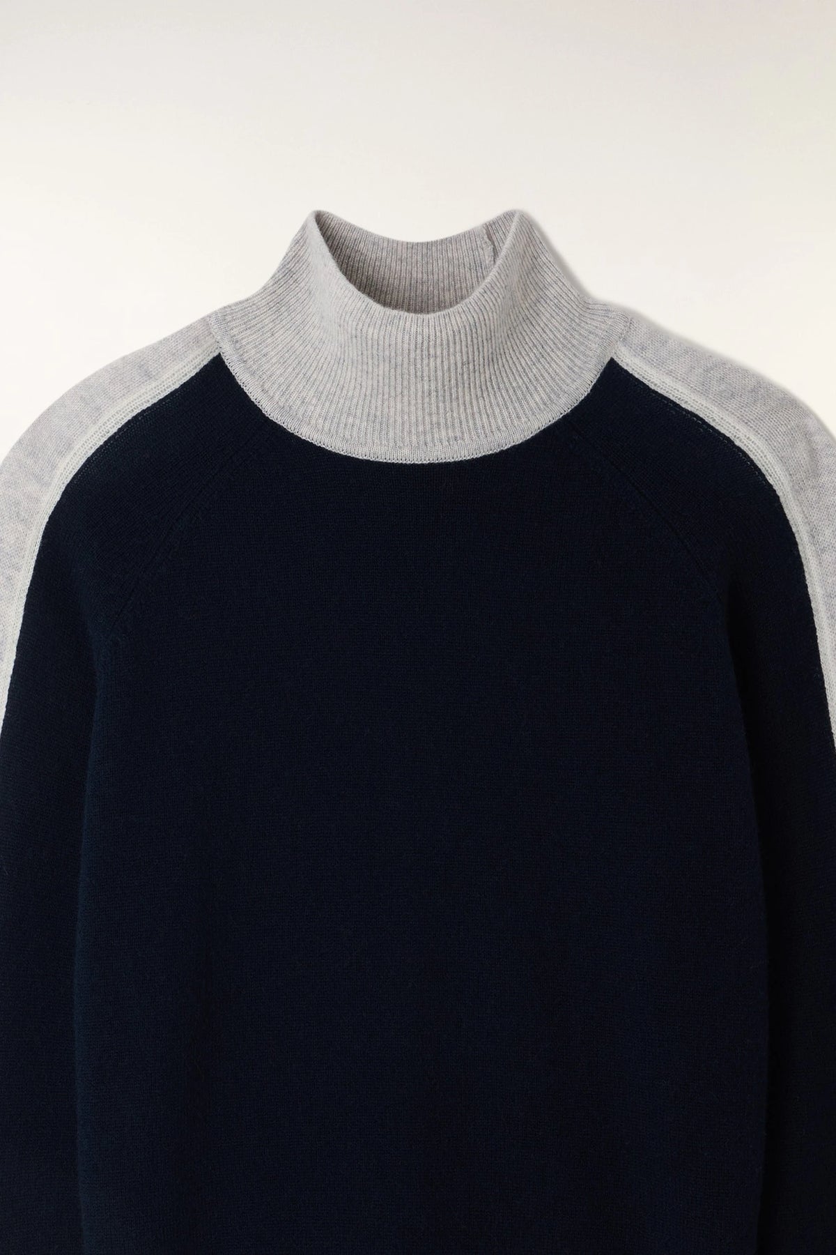 2601WPM03984 Pull col montant Navy From Future, vue 7