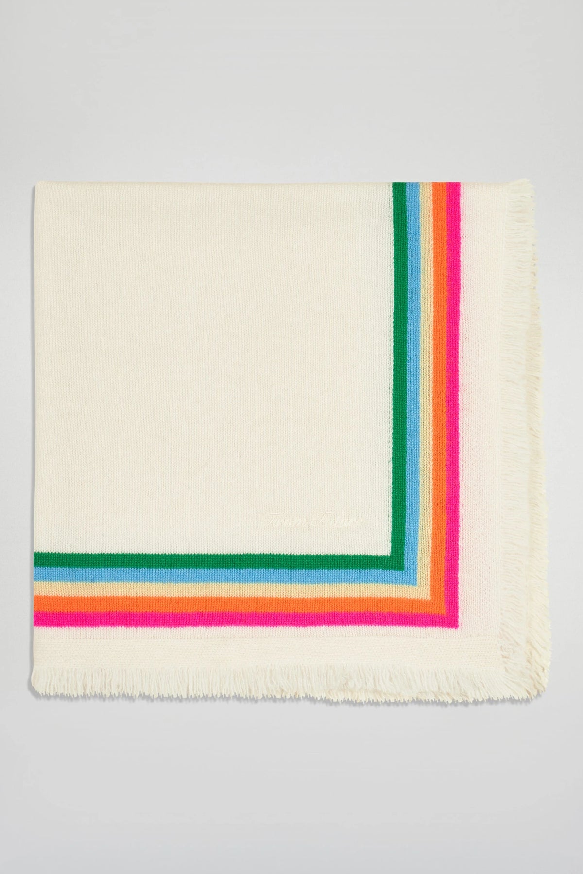 PERMAFO02785 Foulard Ecru From Future, vue 5
