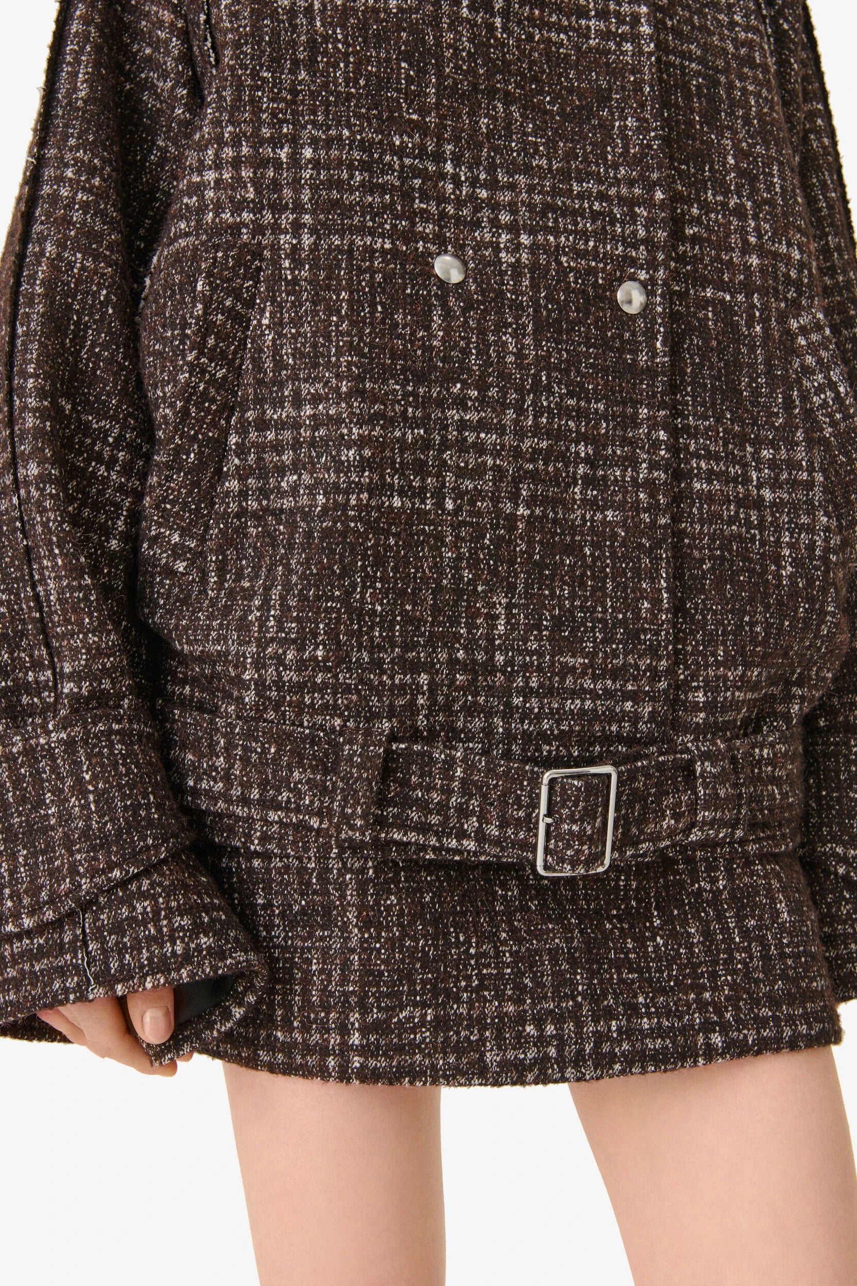 Inja Veste Earthy Marron IRO, vue 2