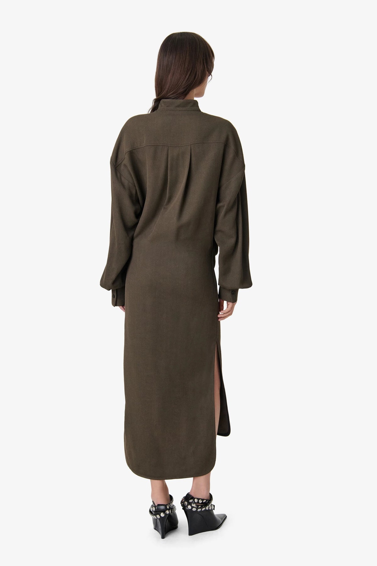 Meyna Robe Earthy Marron IRO, vue 1