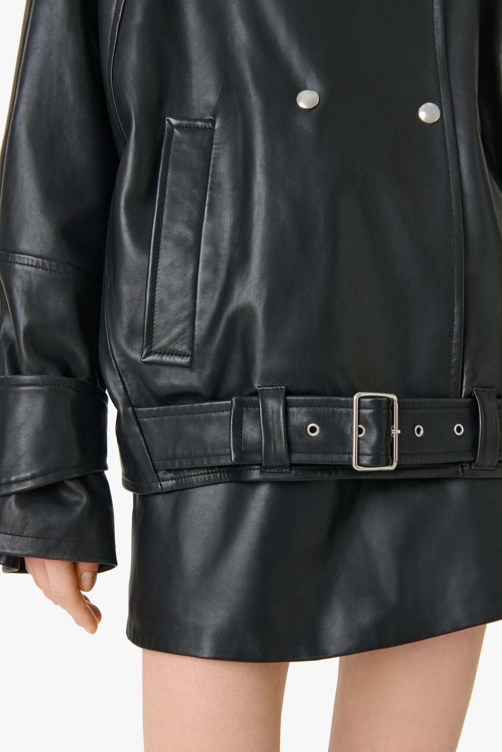 Rubis Manteau Noir IRO, vue 4