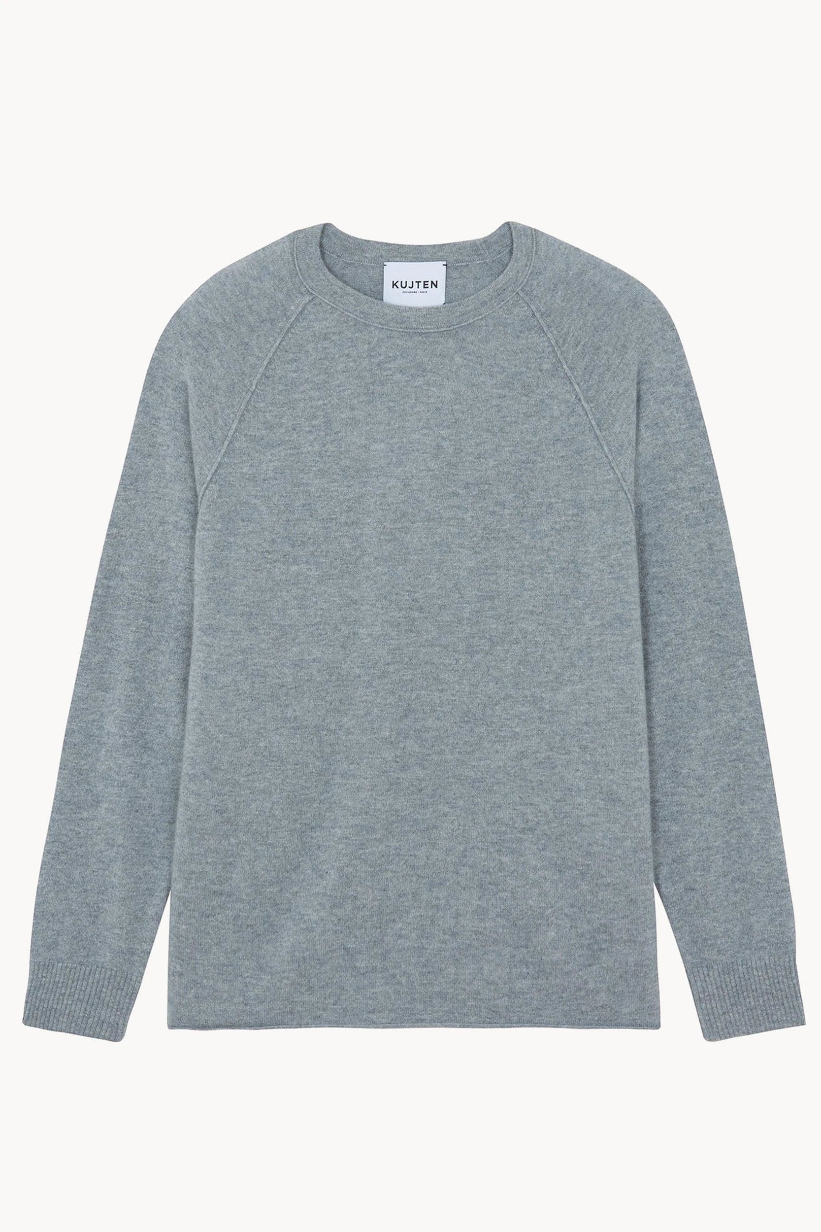 Balthazar Pull Gris chiné Kujten, vue 4