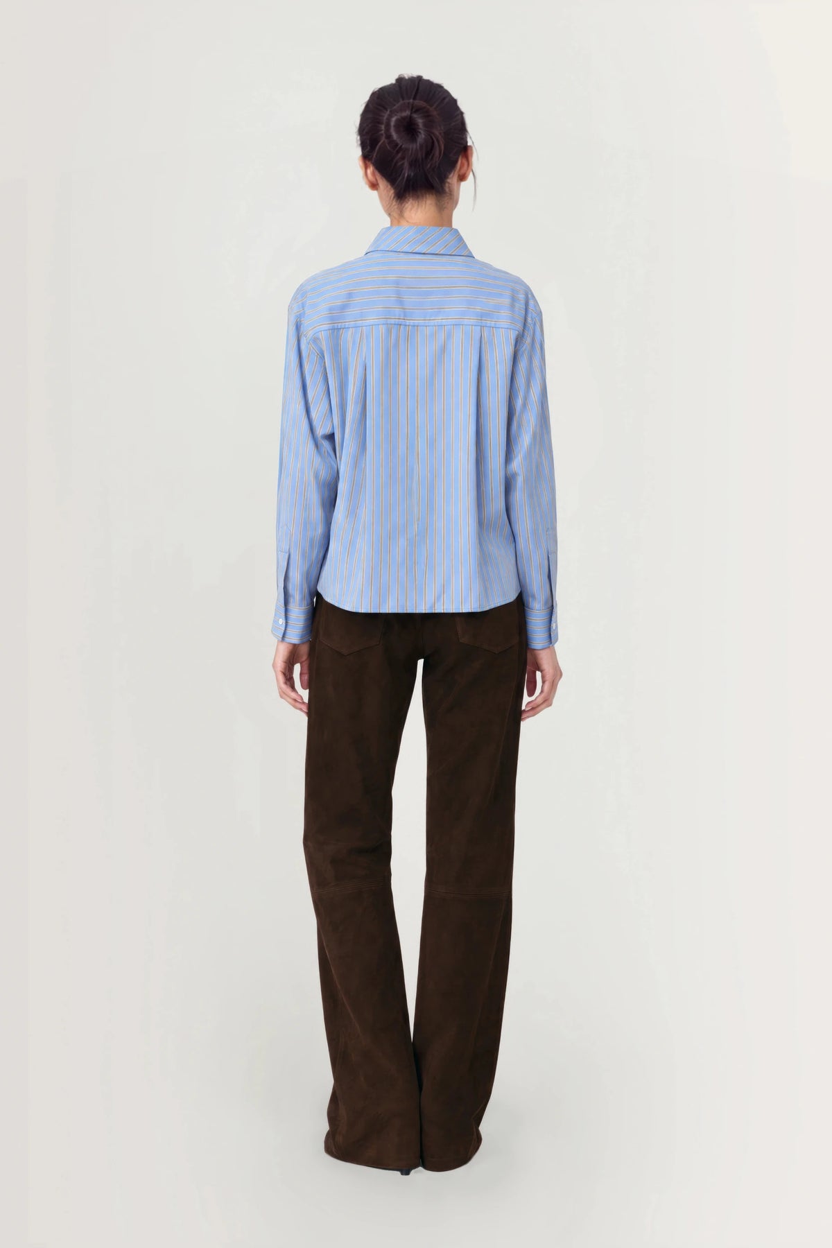 Dory Chemise Bleu à rayures Margaux Lonnberg, vue dos