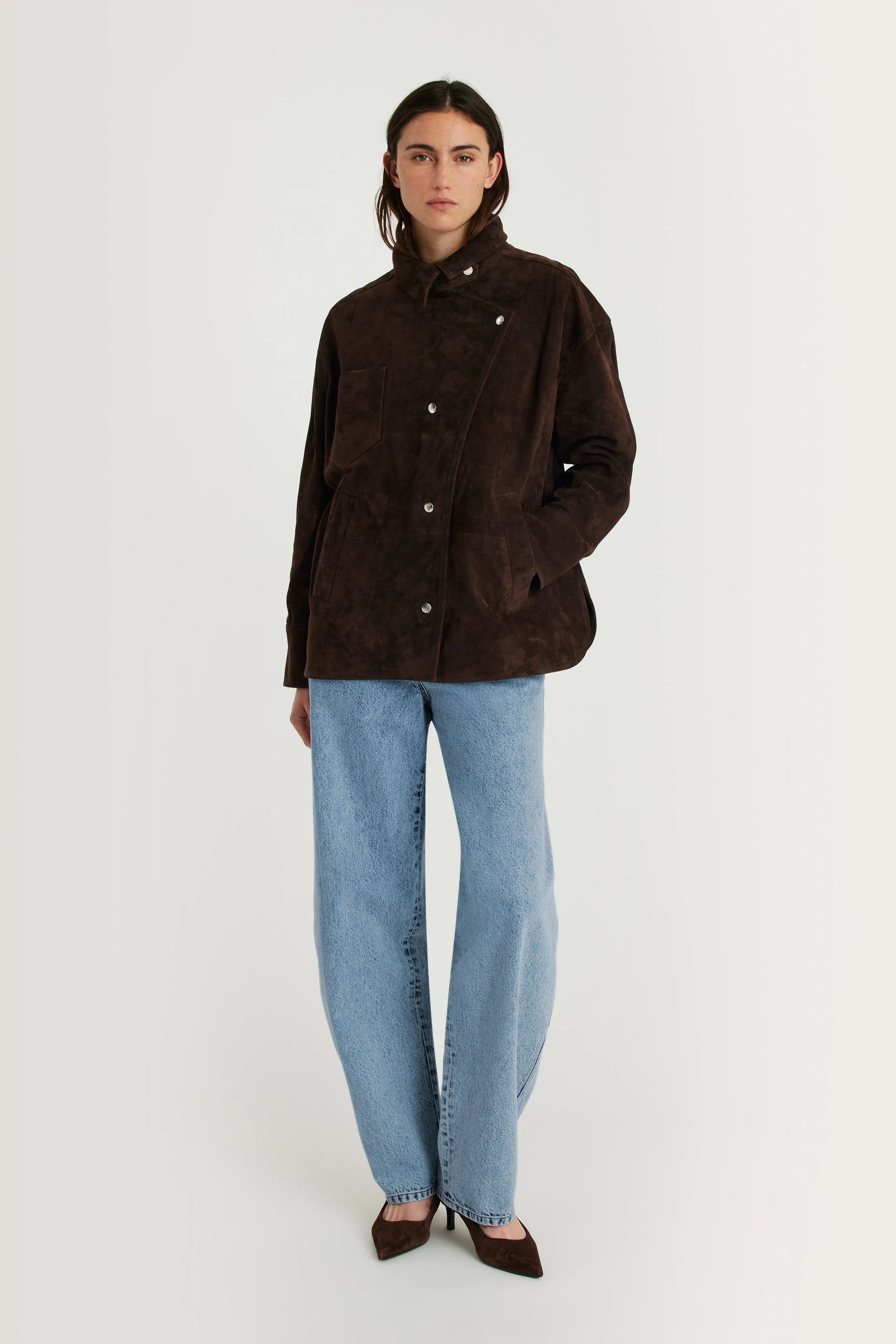Egan Chemise Marron Margaux Lonnberg, vue 1