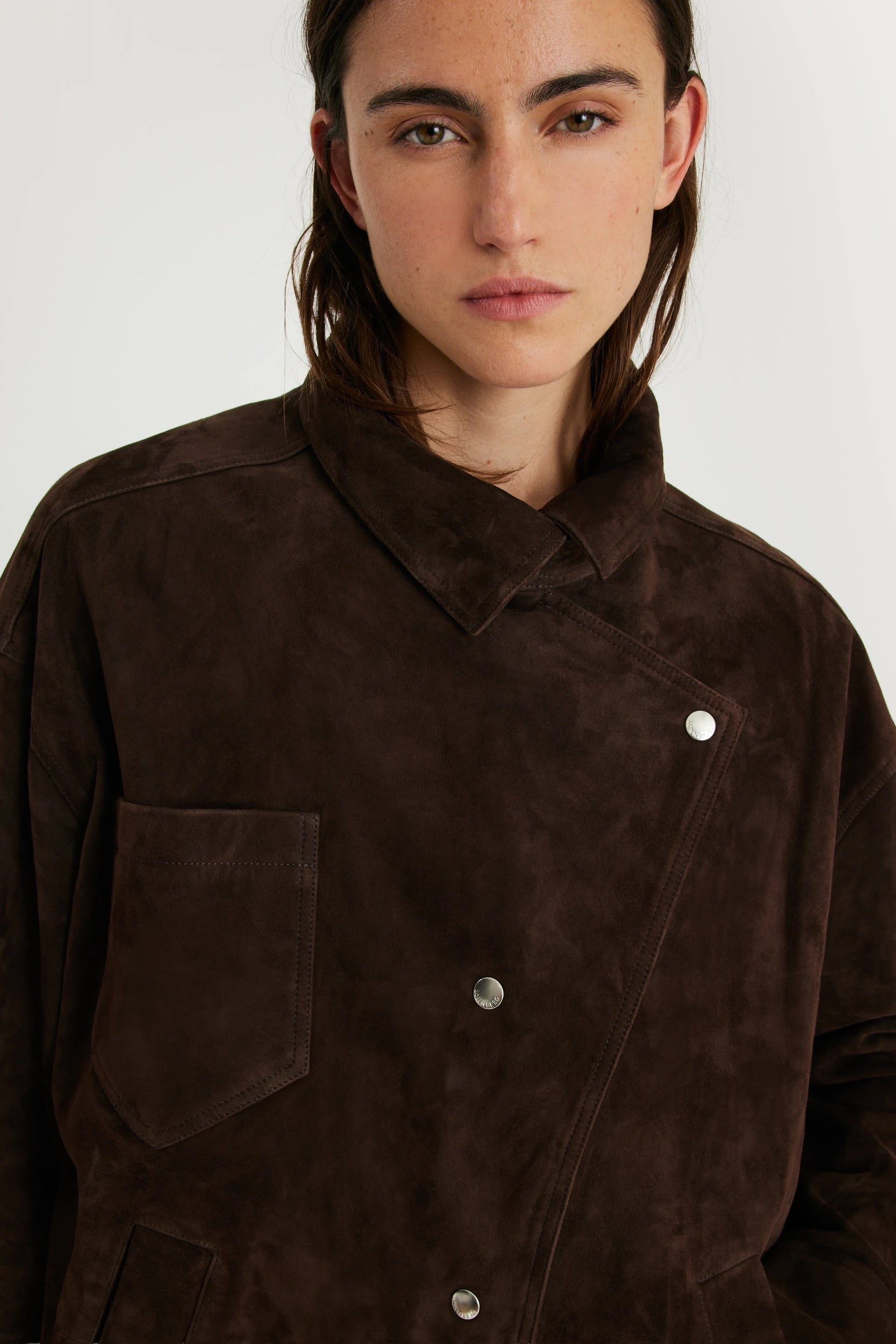 Egan Chemise Marron Margaux Lonnberg, vue 2
