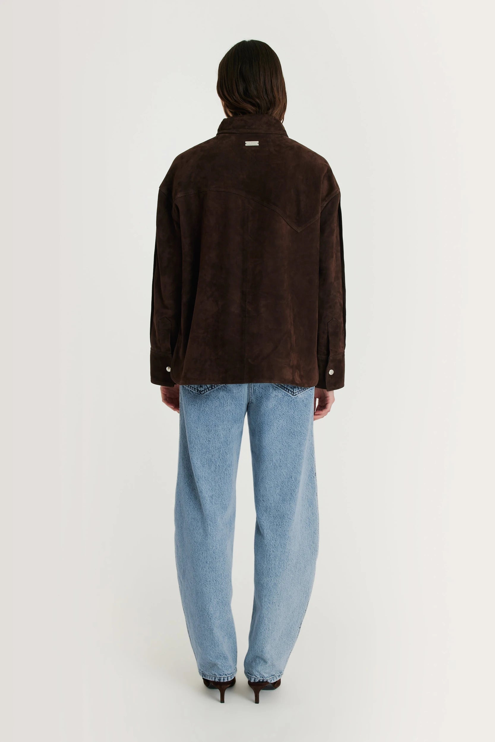 Egan Chemise Marron Margaux Lonnberg, vue 3