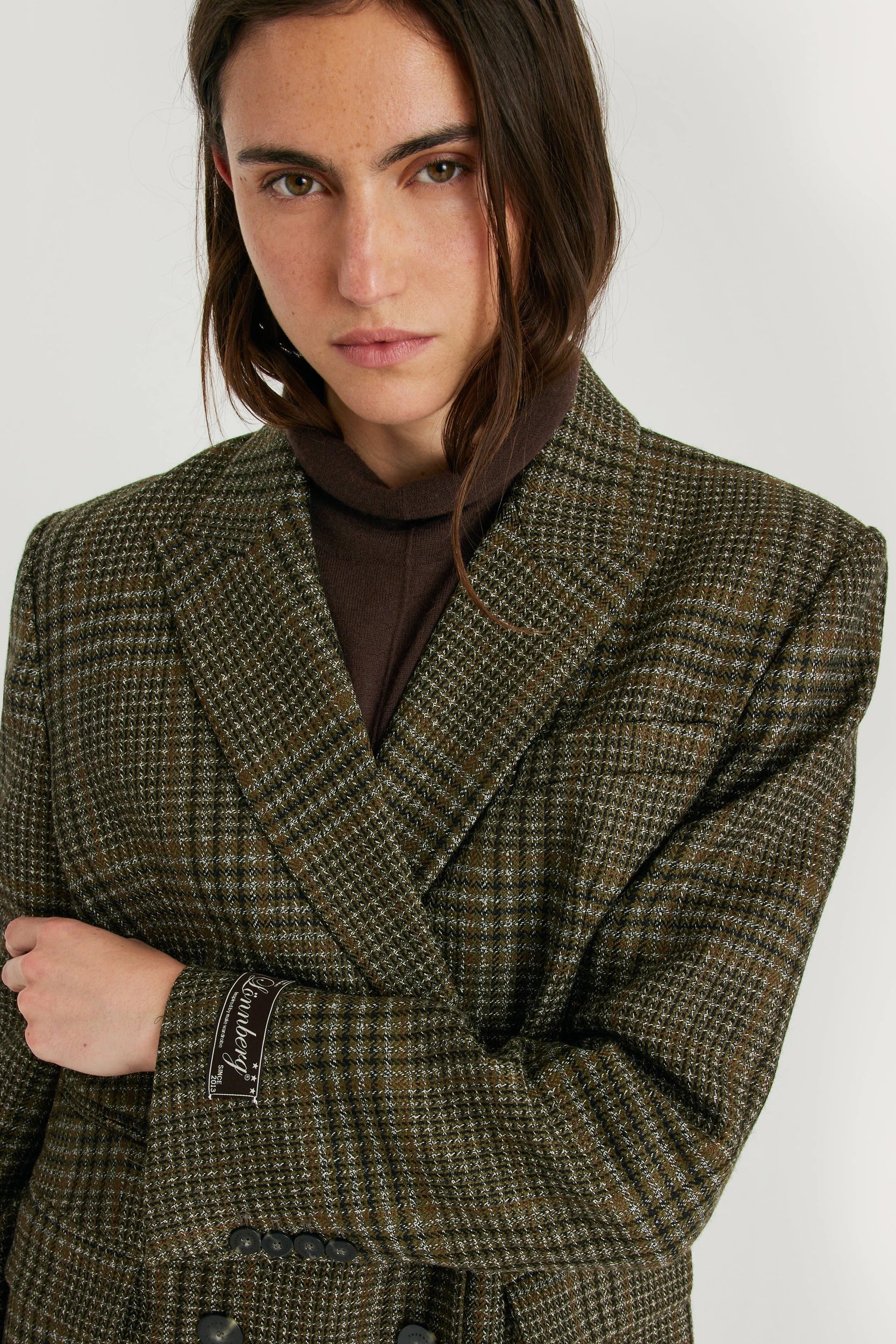 Elvis Veste Vert À carreaux Margaux Lonnberg, vue 2