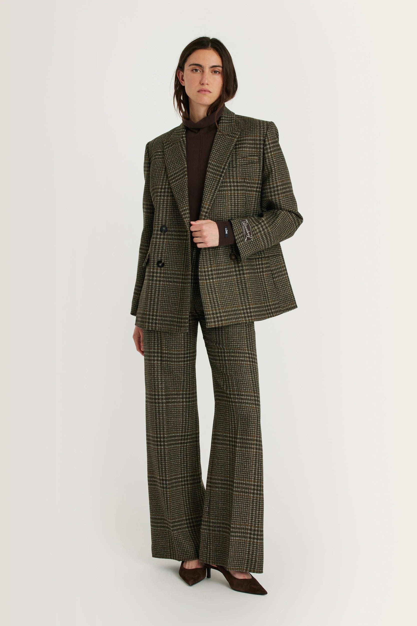Elvis Veste Vert À carreaux Margaux Lonnberg, vue 3