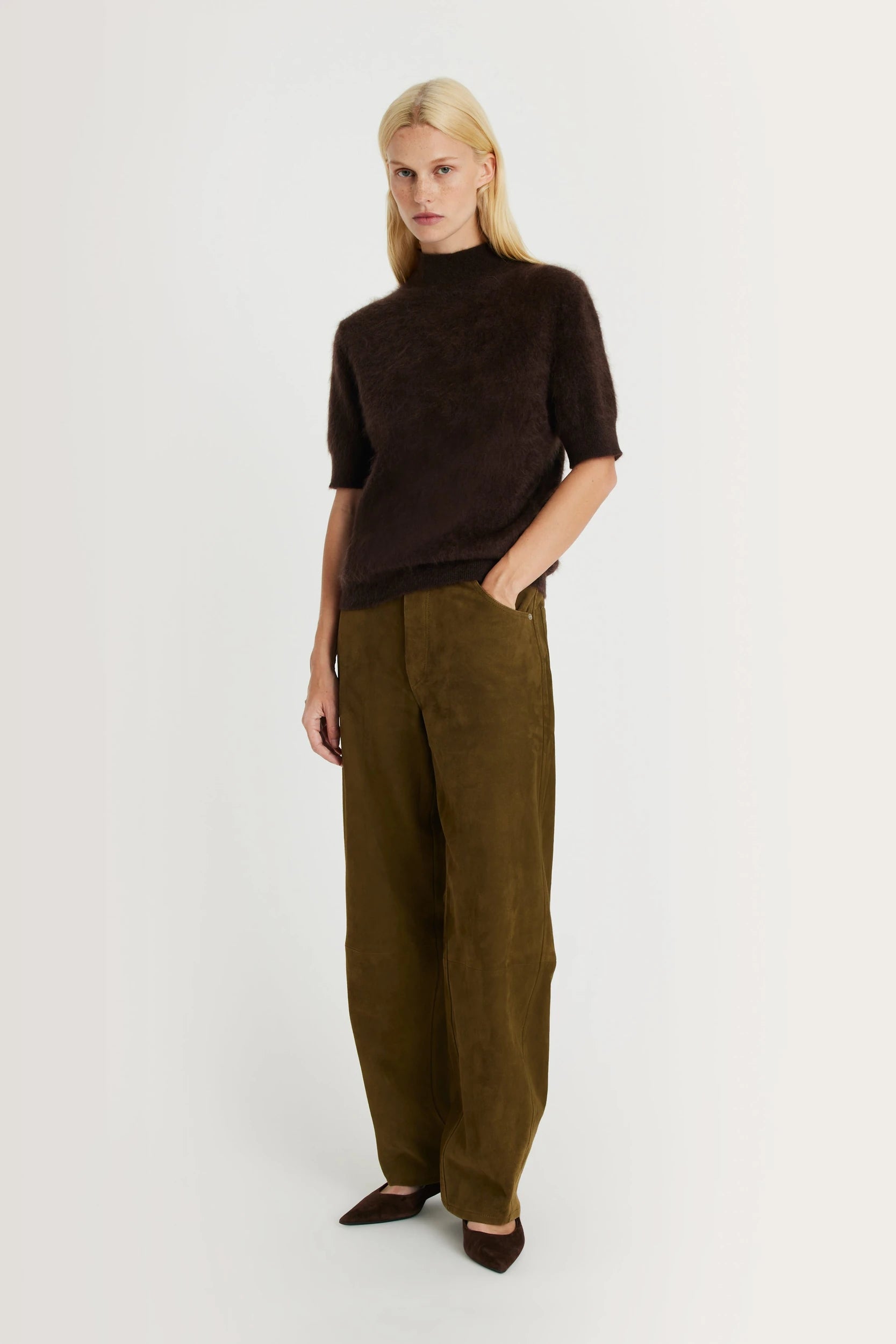 Kali Pull Marron Margaux Lonnberg, vue 1