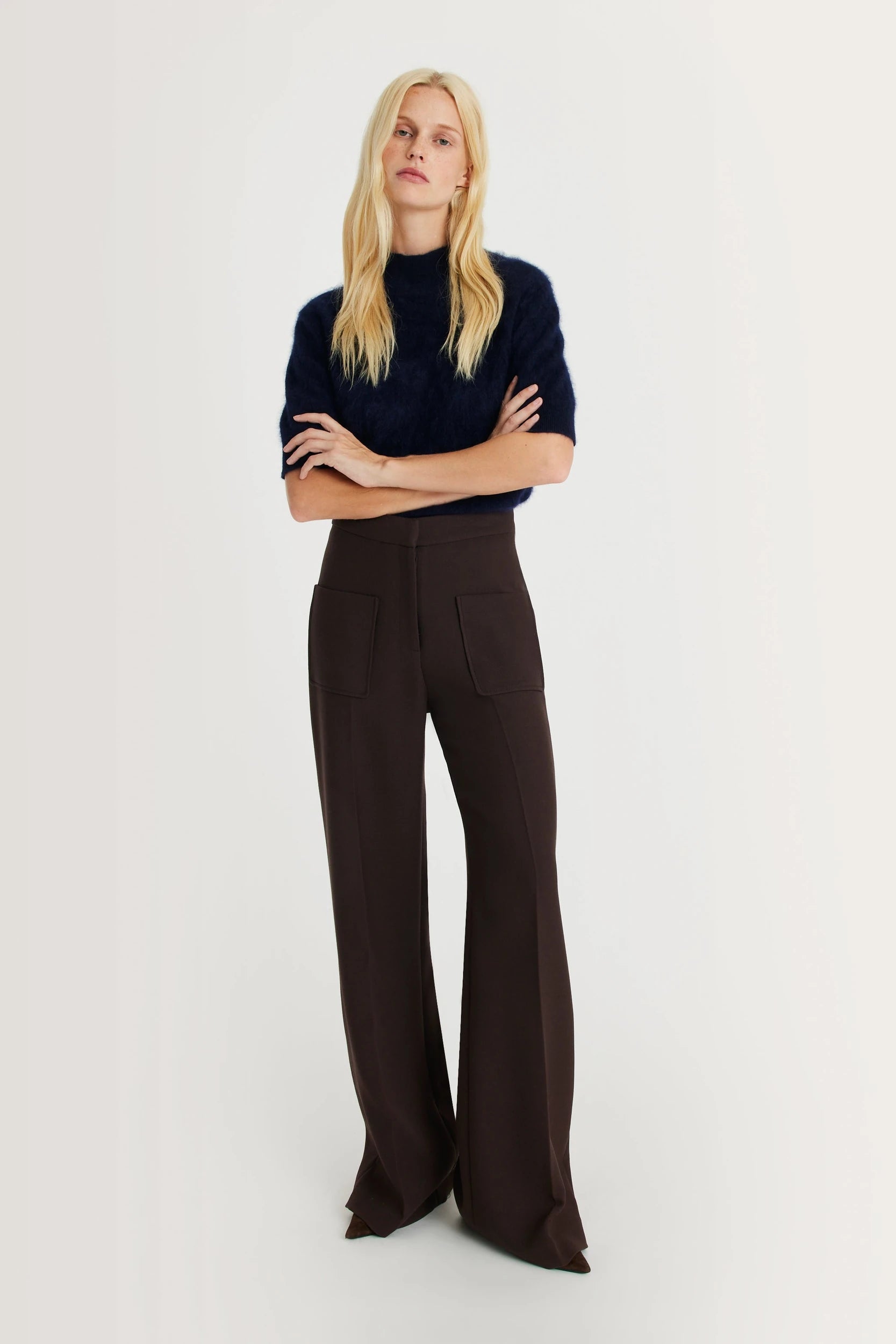 Morris Pantalon Marron Margaux Lonnberg, vue 1